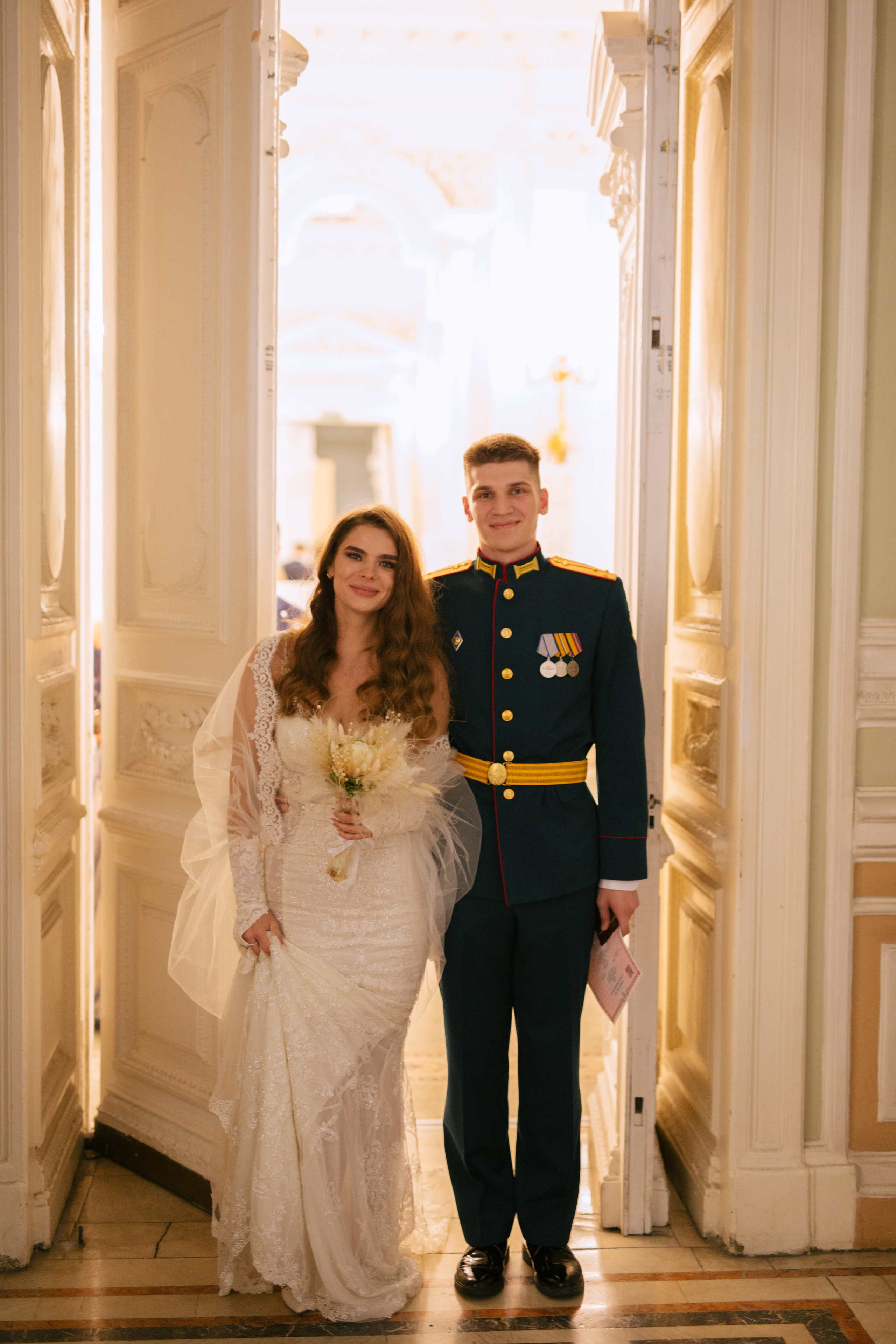 Роспись в I Дворце, СПб. Портретный и репортажный фотограф в Санкт-Петербурге Елизавета Я