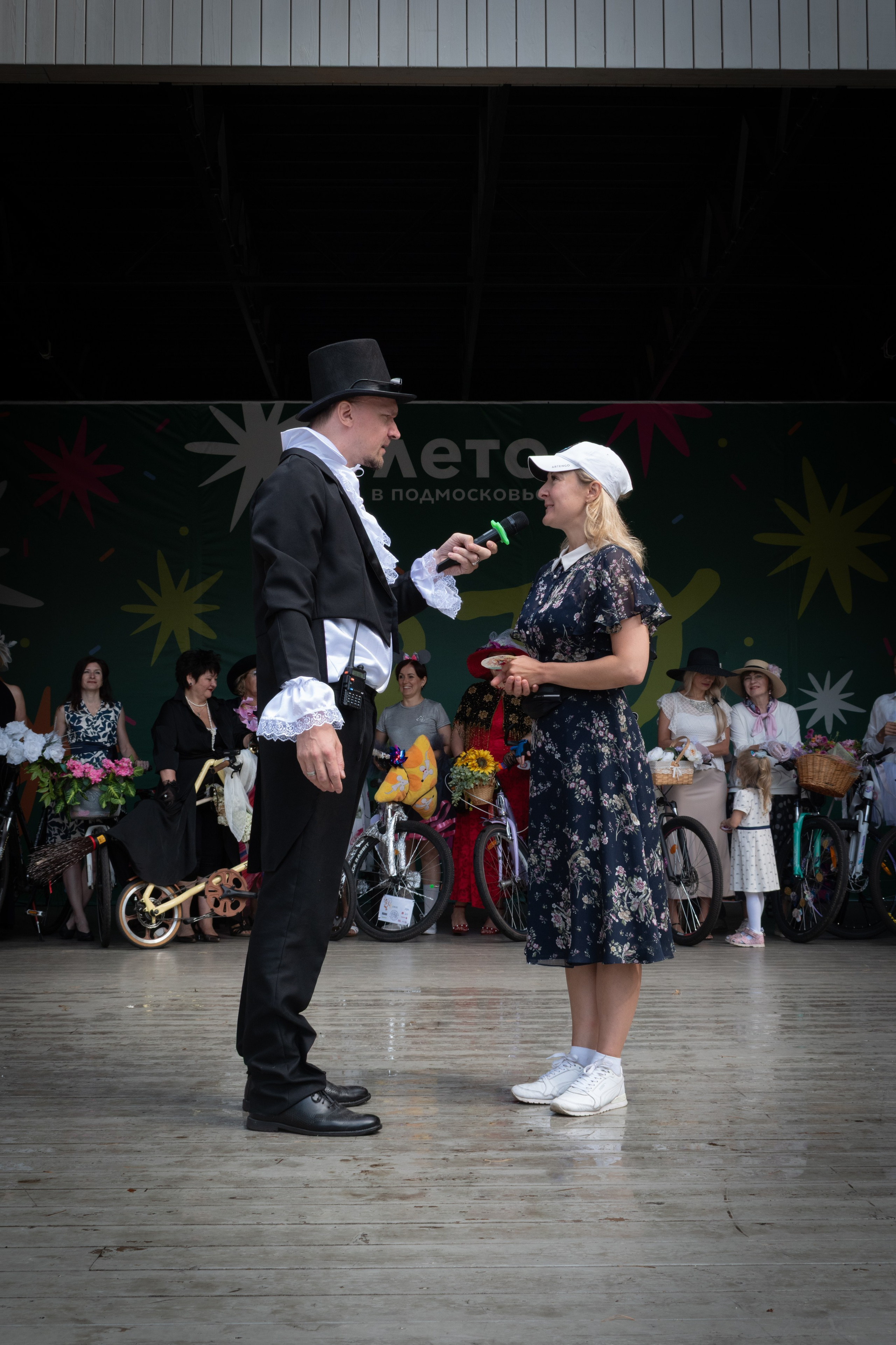 «Леди на велосипеде» — велопробег по г. Жуковскому 2025. Репортажный фотограф Сыбер Мартти