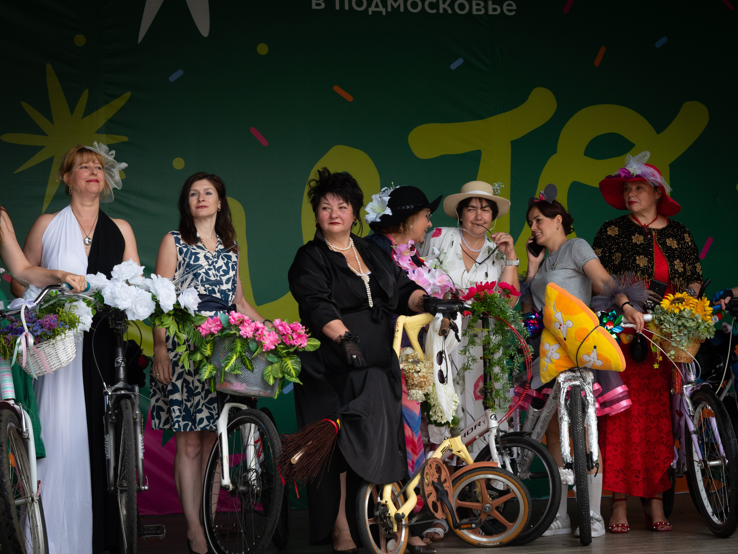 «Леди на велосипеде» — велопробег по г. Жуковскому 2025. Репортажный фотограф Сыбер Мартти