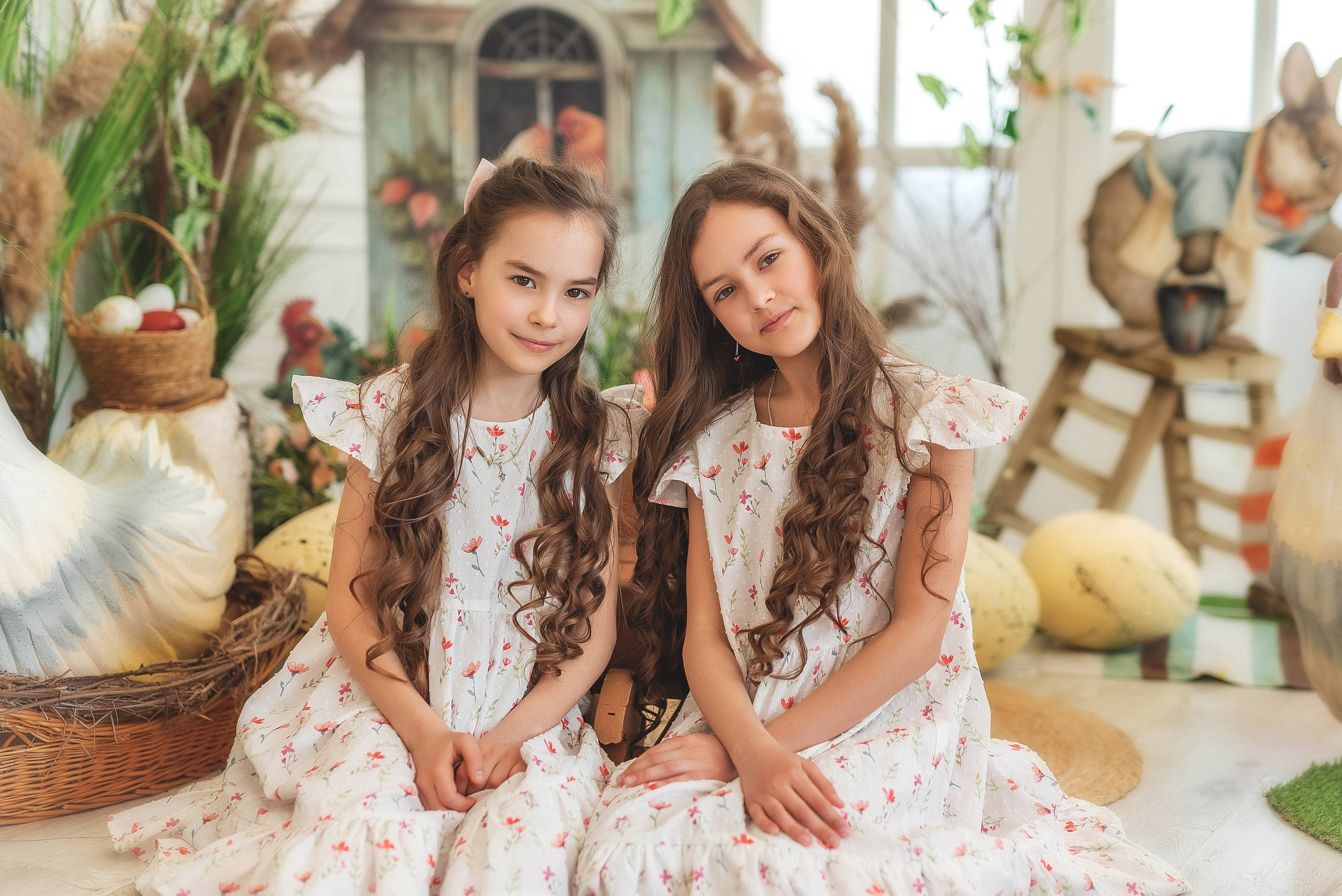Детская пасхальная фотосессия. Семейный, детский фотограф в Воронеже Анна Никитина