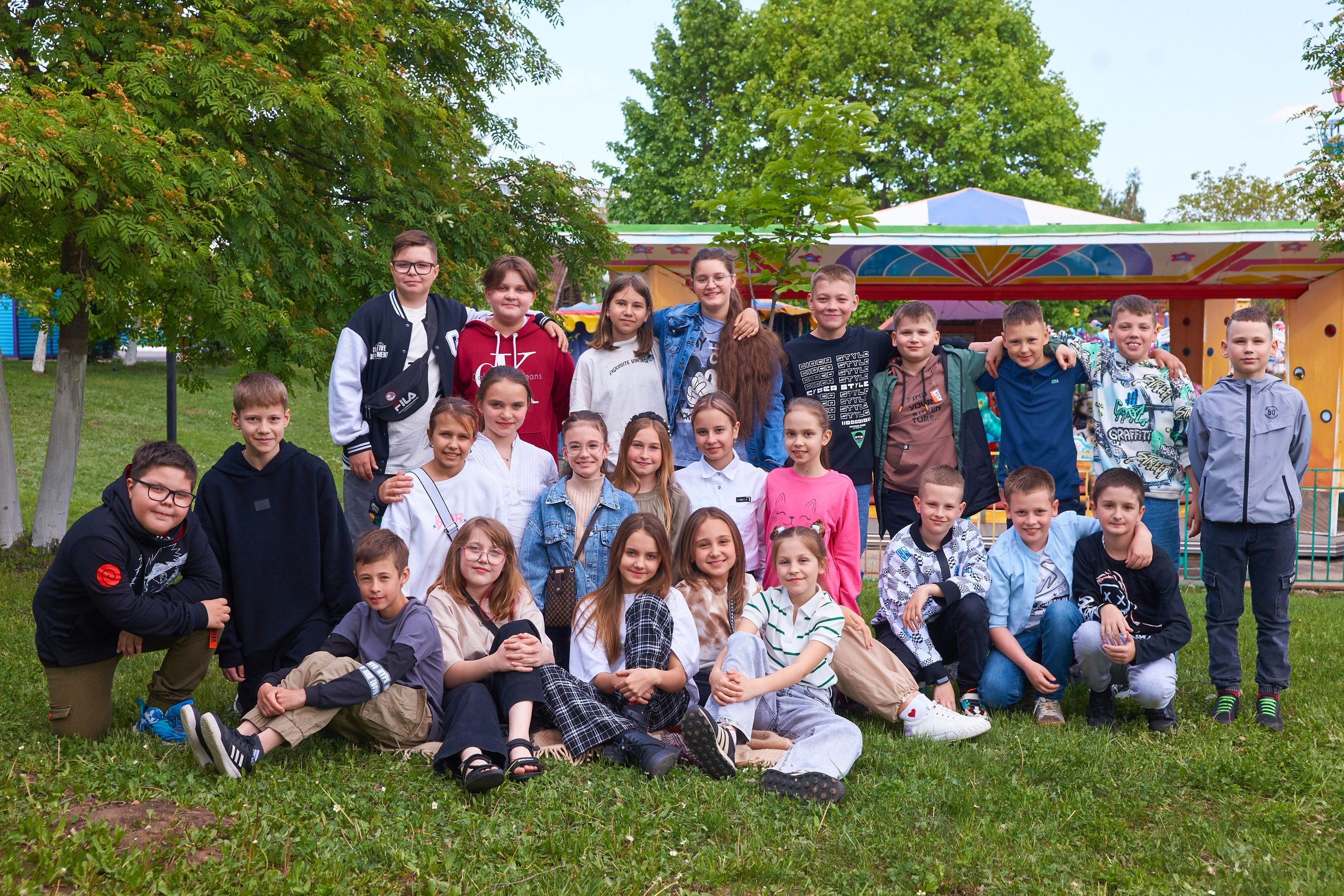 Съёмка в парке весной. 4 класс. 2024. Childrenfoto.ru