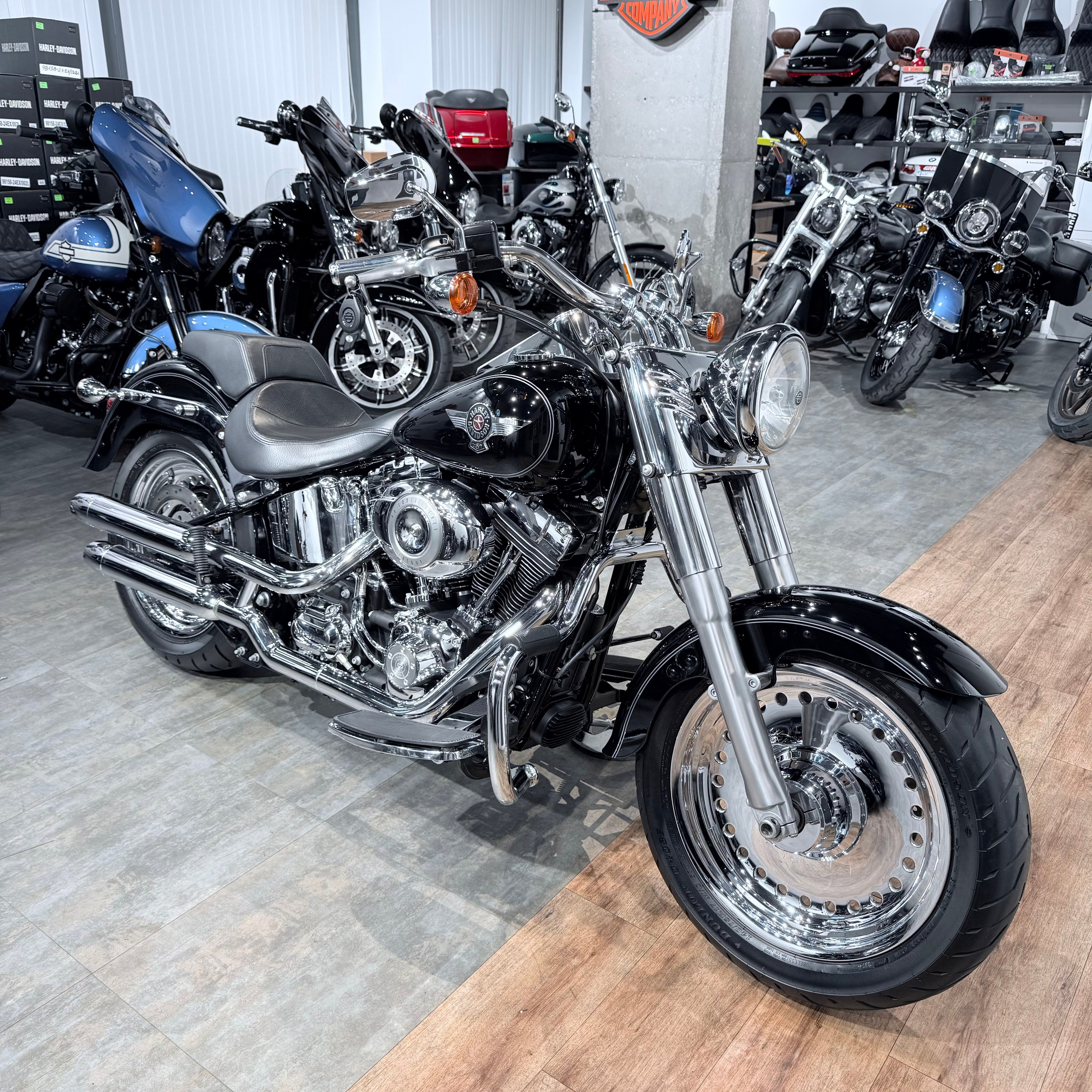 2014 Fat Boy АВS Vivid Вlаck Chromе Еdition. Hello Davidson, Москва. Только хорошие мотоциклы…