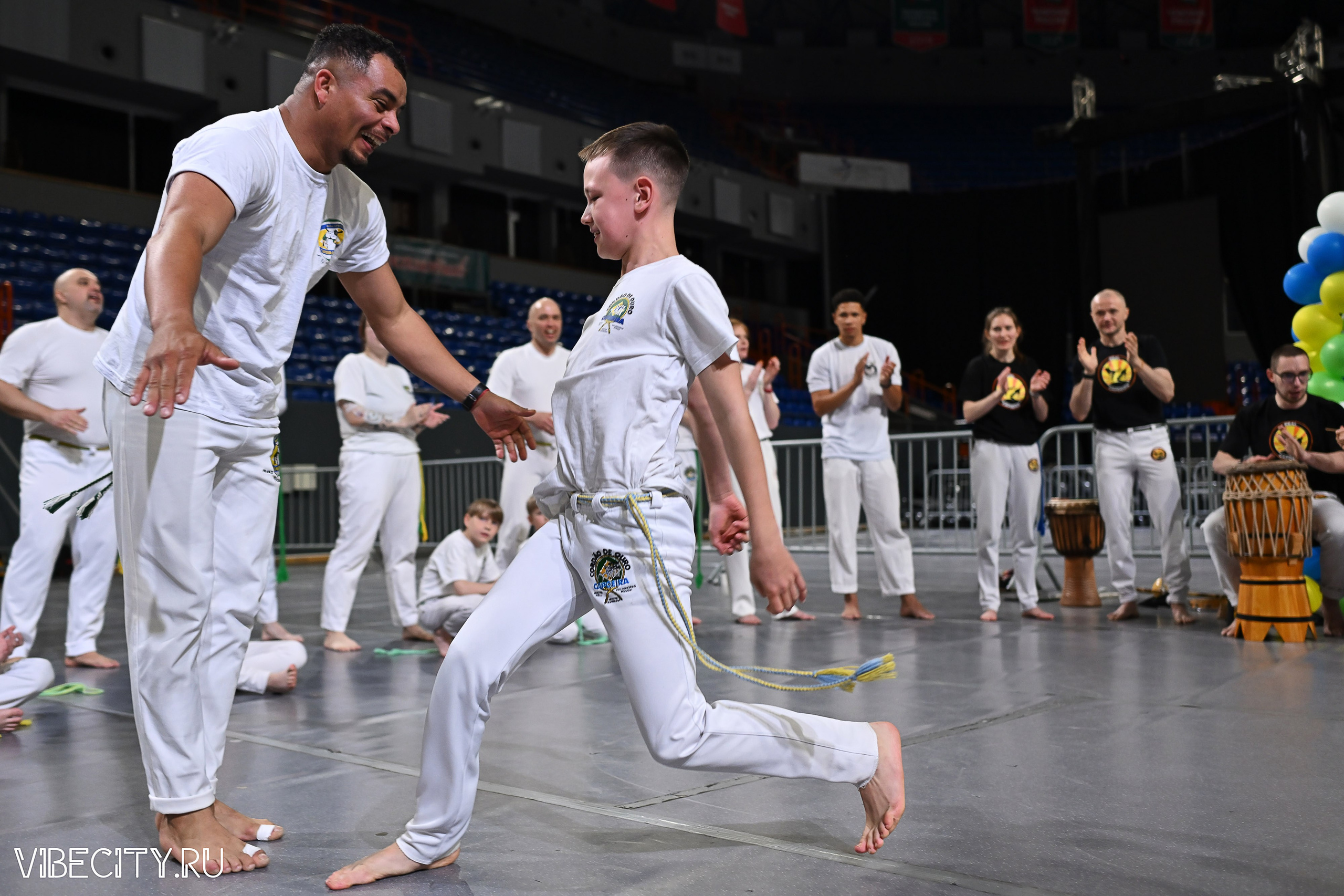 Капоэйра. Вручение поясов. VIBECITY.RU Вайб Сити Ру Фоторепортажи Фотоотчеты Калининград