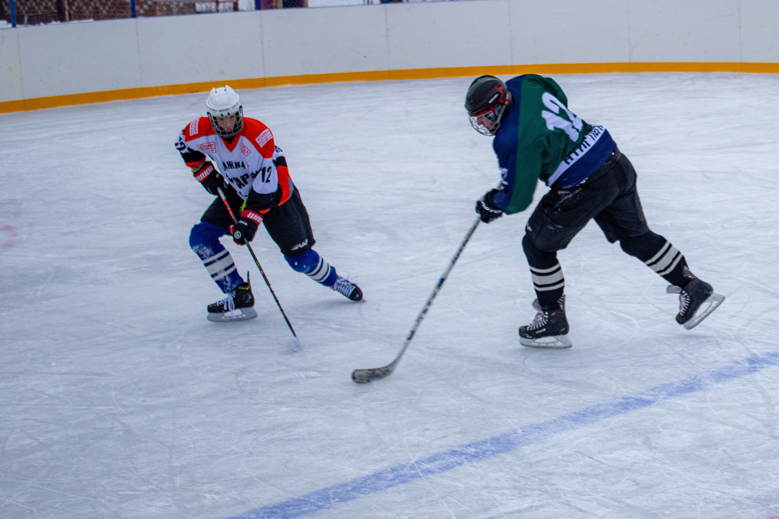 Хоккей г.п Атиг-г.Нижние Серги