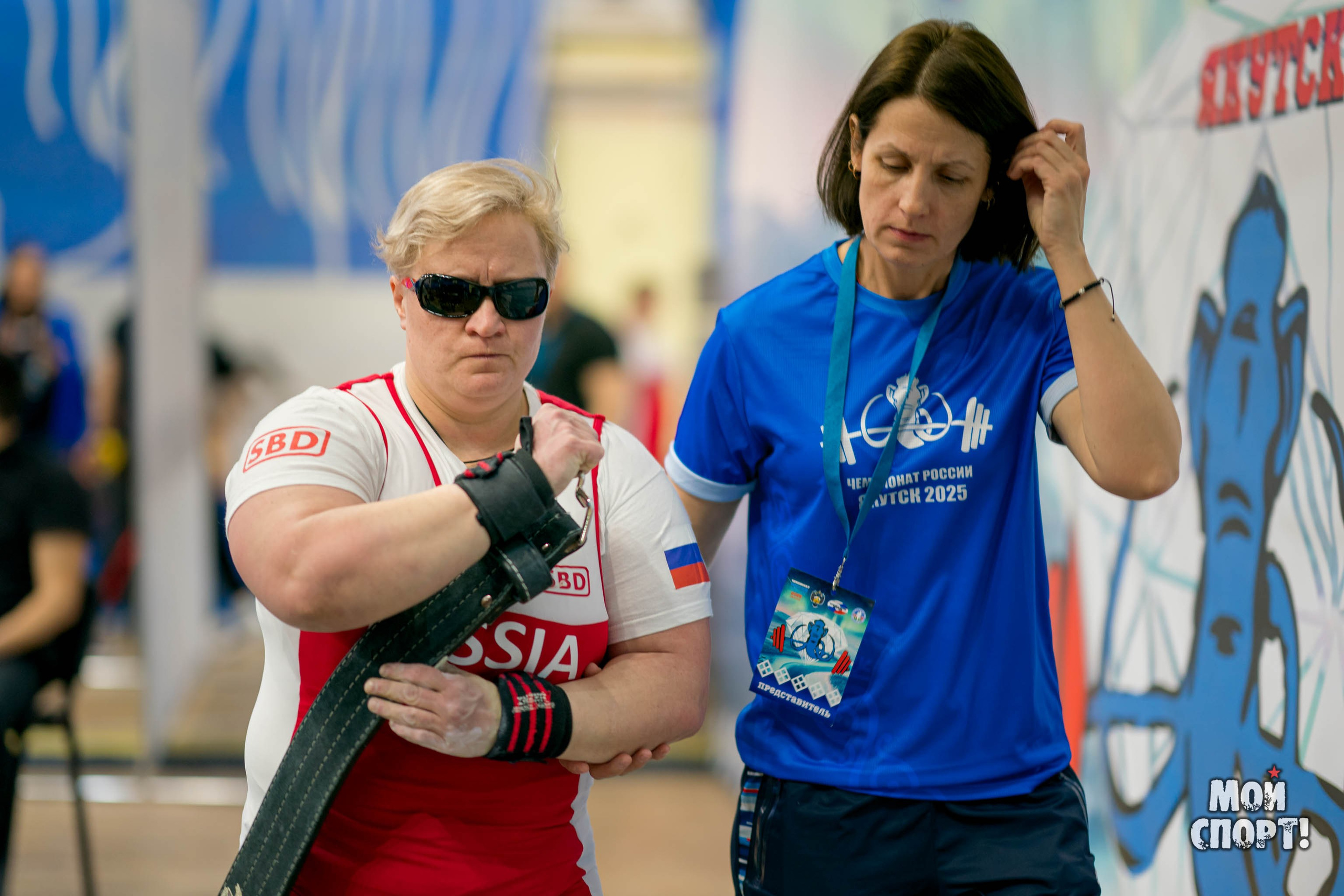 Чемпионат России по пауэрлифтигу 2025. Спорт слепых. Студия «Мой Спорт!» — все о спорте в Якутии