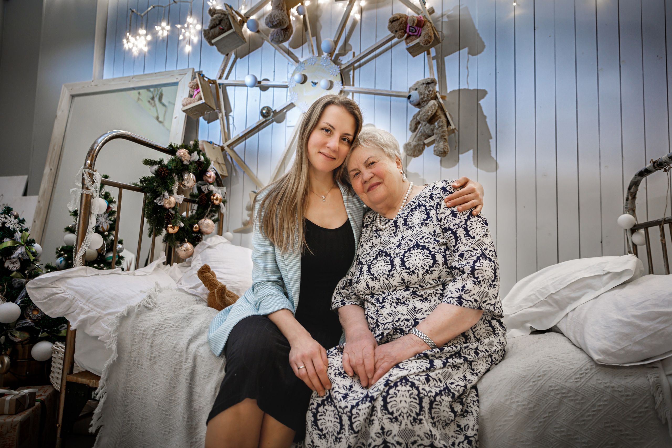 CherryFamily HappyNewYear DailyStudio. ФОТОГРАФ РАДОСТИ Фотосессия в студии СПб. Портретный фотограф — Юрий Торлопов