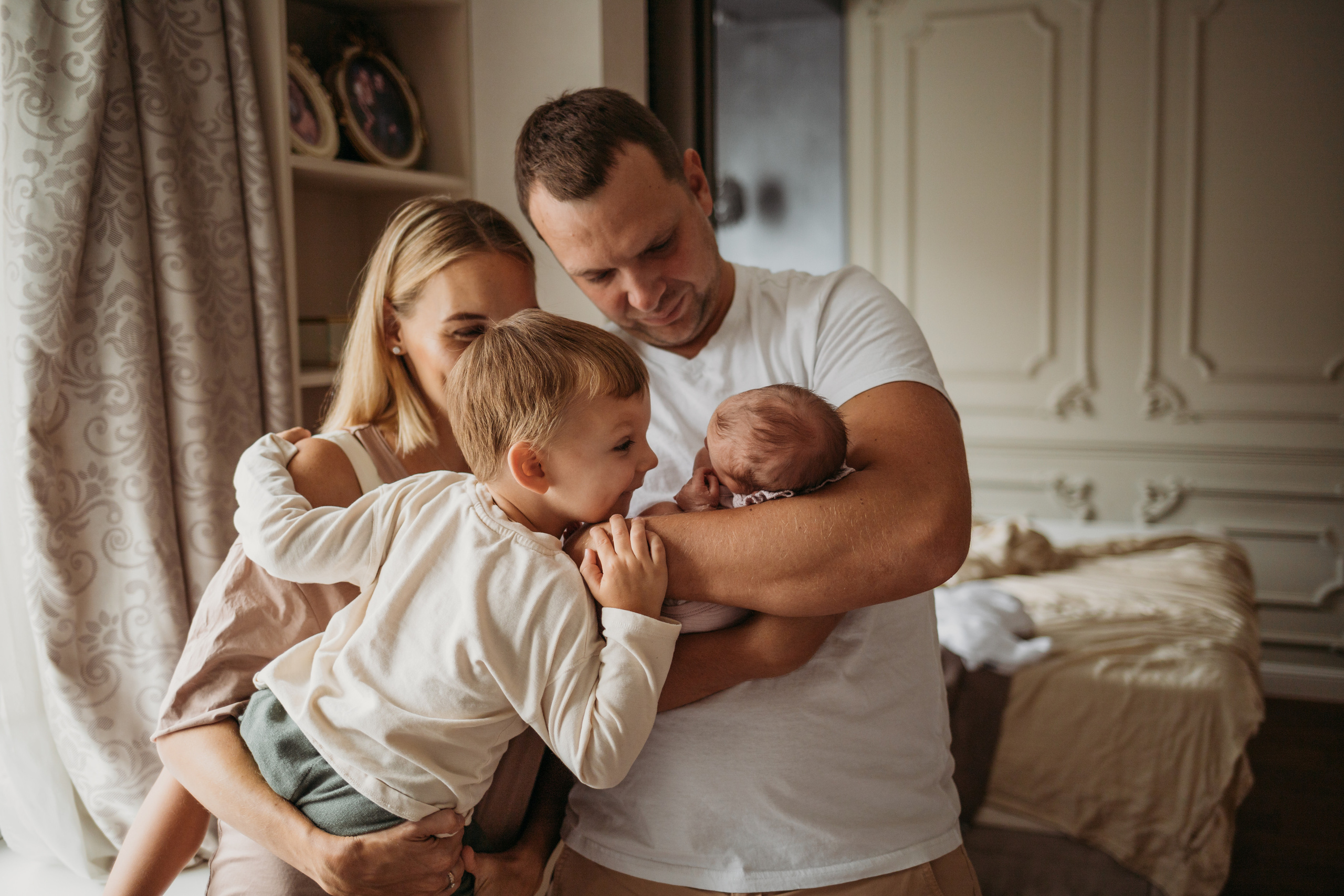 Наташа, Максим, Даня и Мия. Семейный и детский фотограф в Москве Александра Нараевская