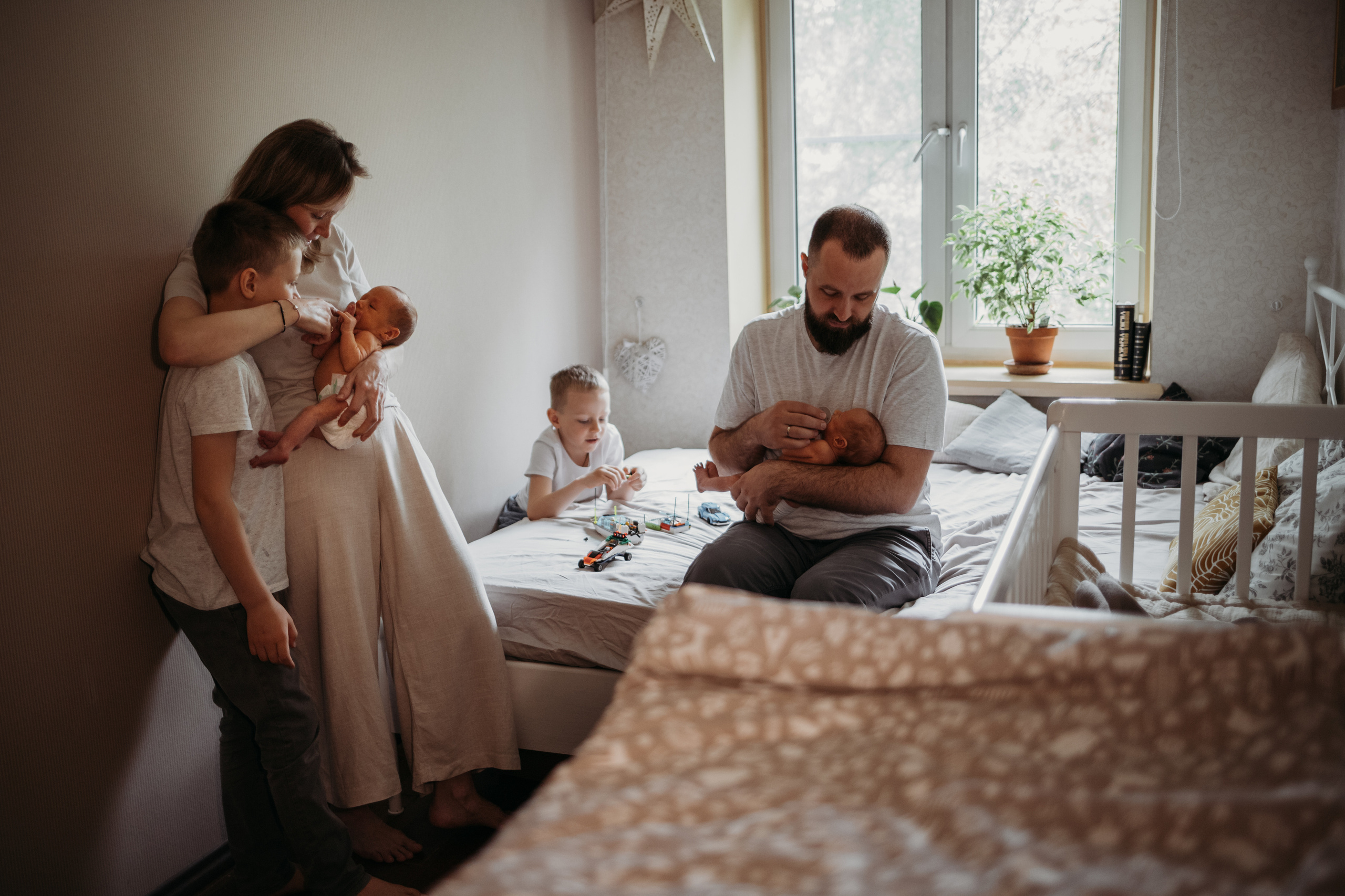 София, Саша, Тихон, Федя, Вера и Нина. Семейный и детский фотограф в Москве Александра Нараевская