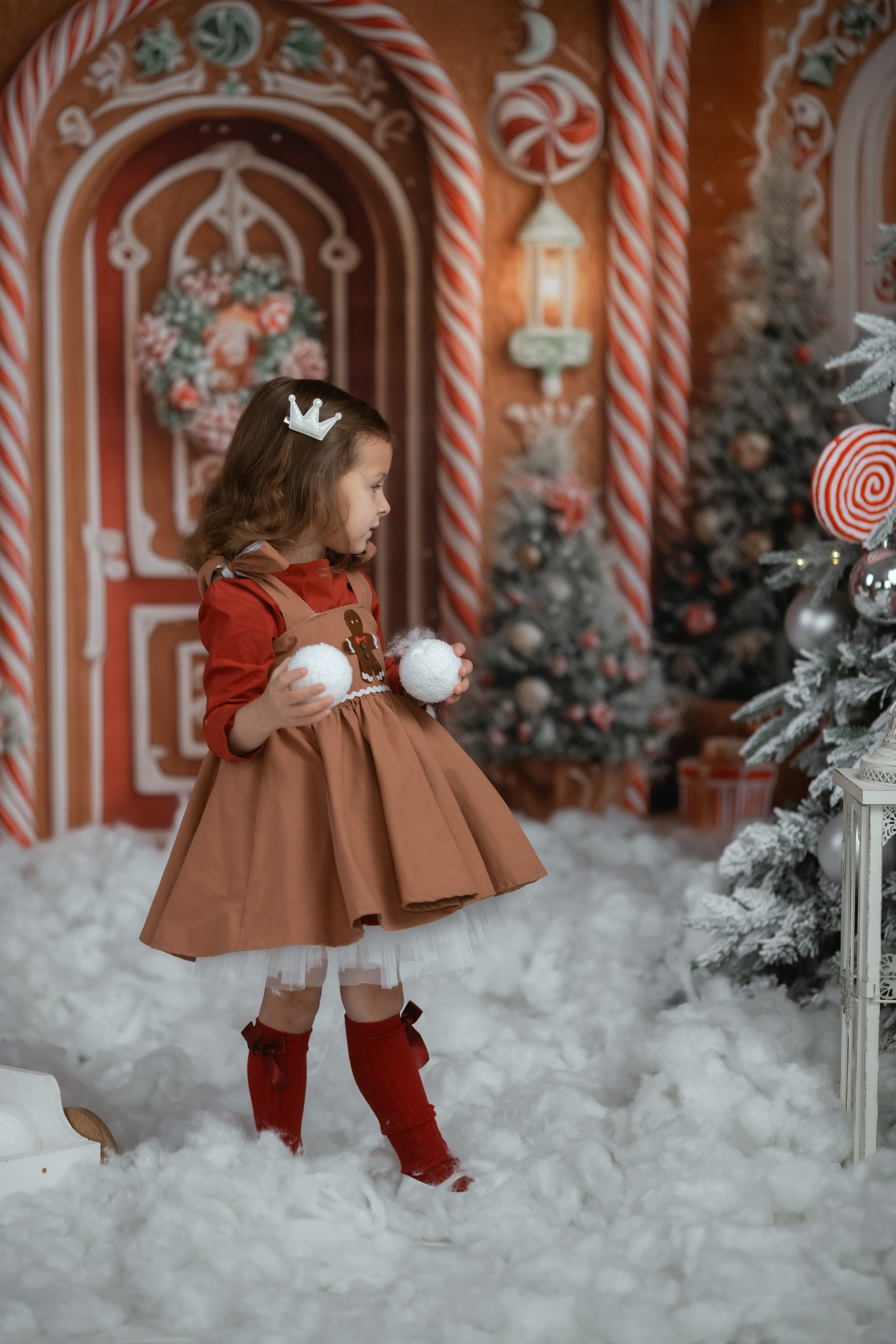 Детский фотопроект «Пряничный домик». Фотостудия Фонарь