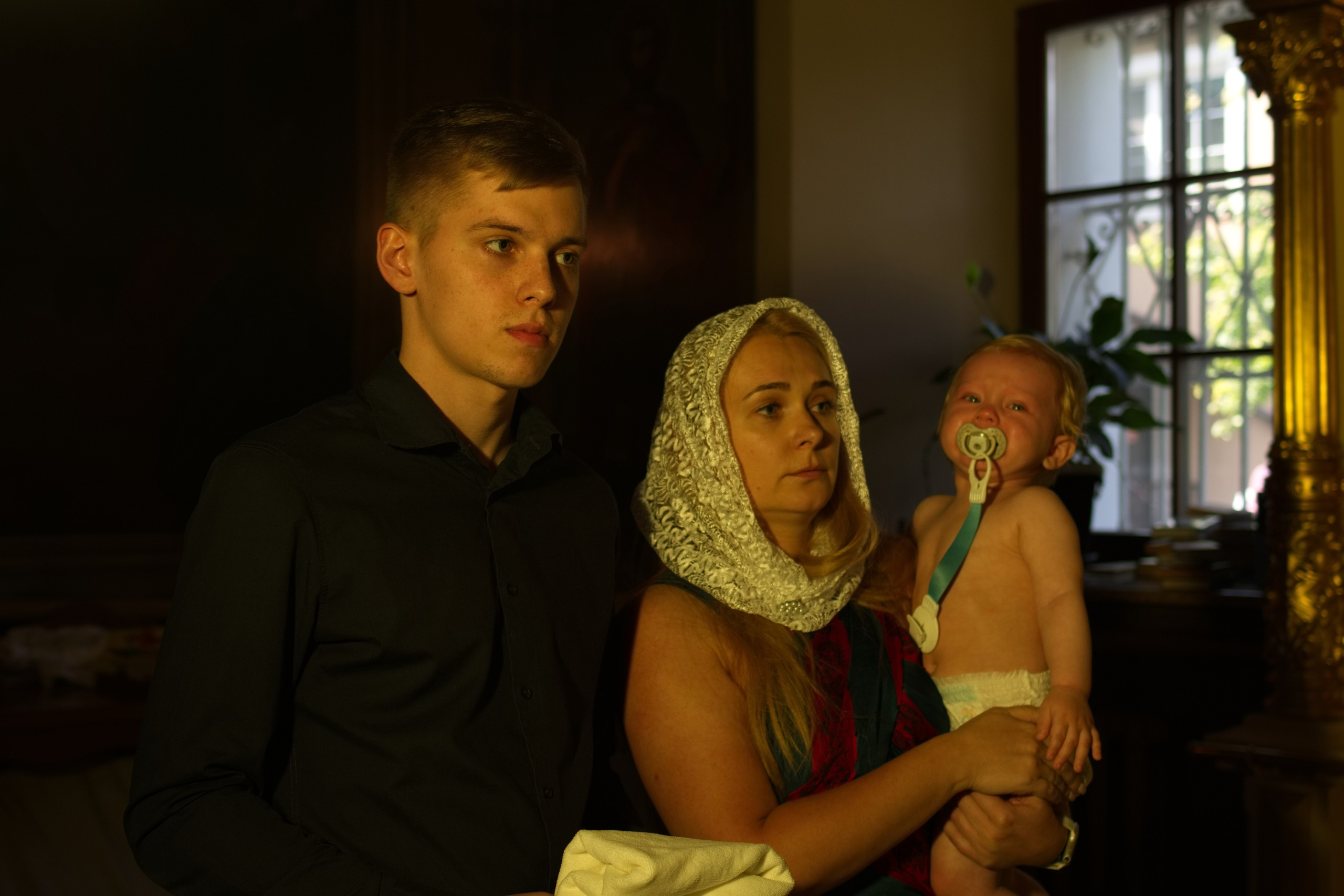 Крестины в Мячково. Семейный и детский фотограф Антон Зорин