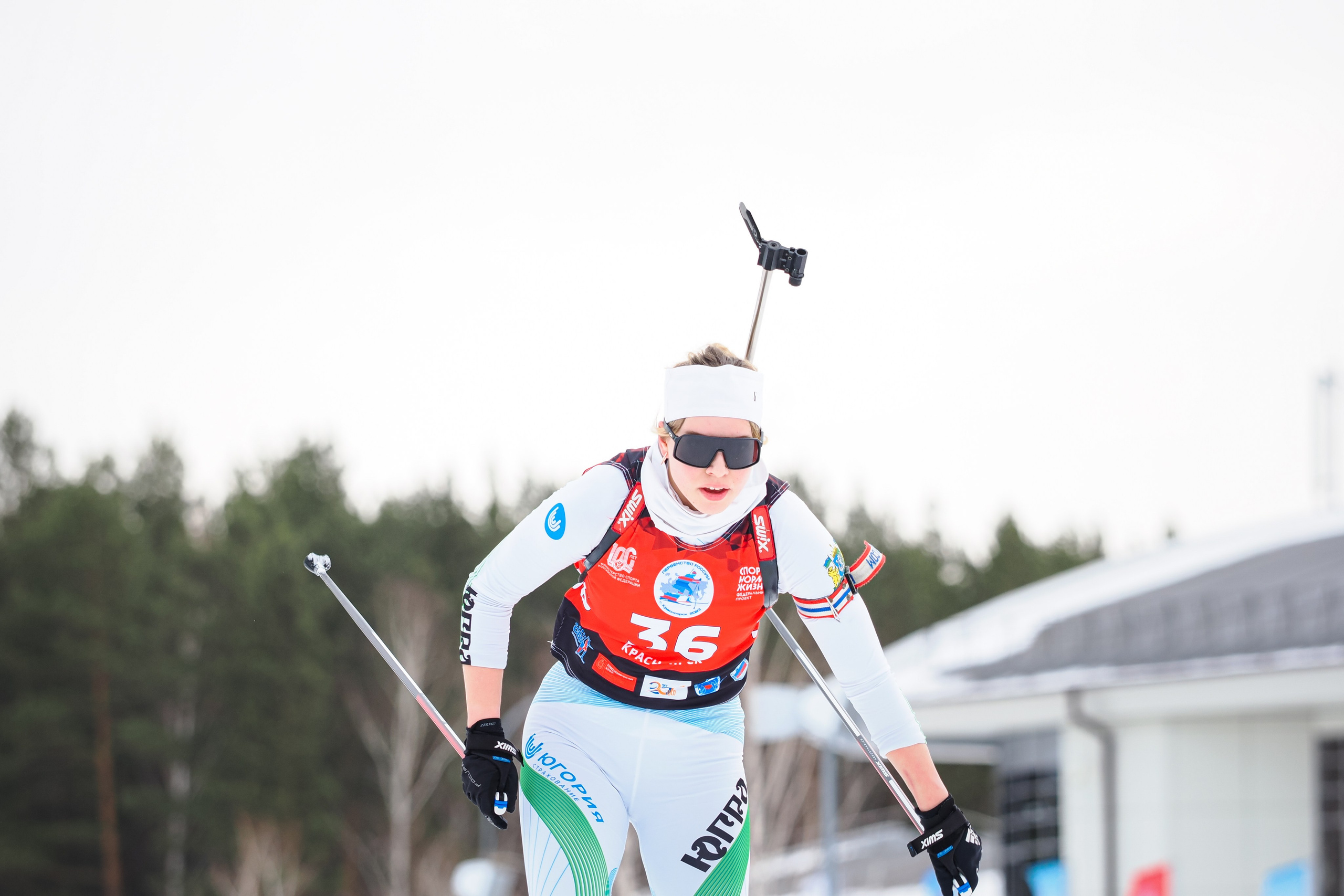 Биатлон / Первенство России. Репортажный фотограф Алексей Козьмин