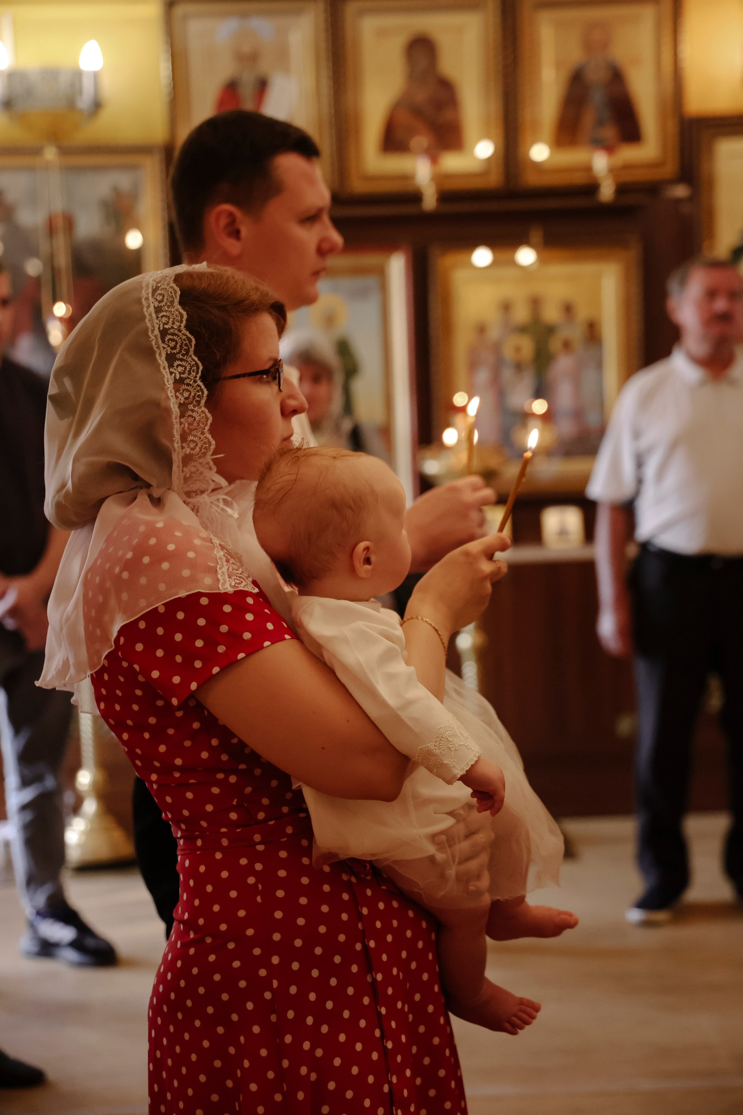 Крещение Анастасии. Фотограф новорожденных