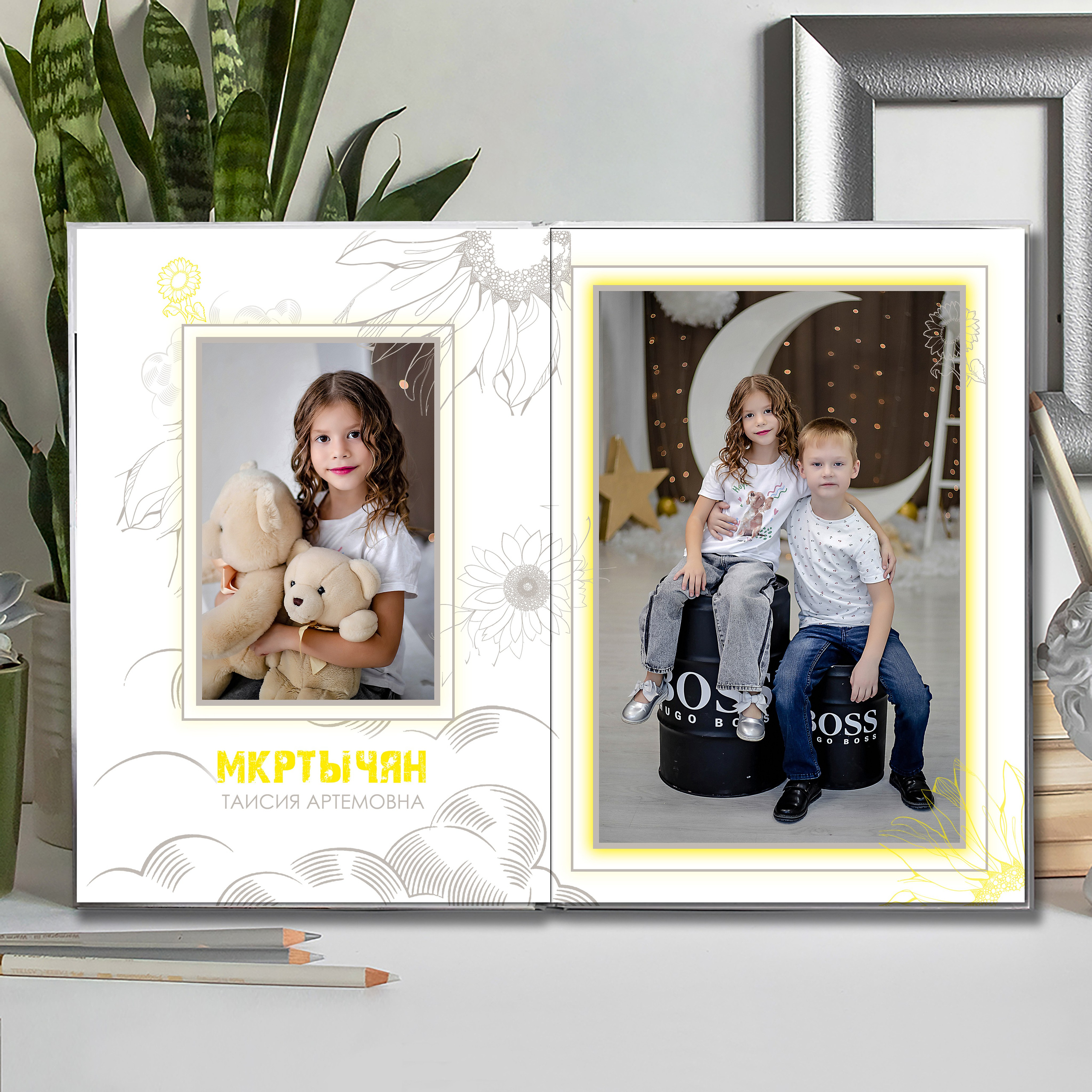 Выпускной альбом детского сада (Дизайн № 105). Современные Выпускные Альбомы в Ростове-на-Дону