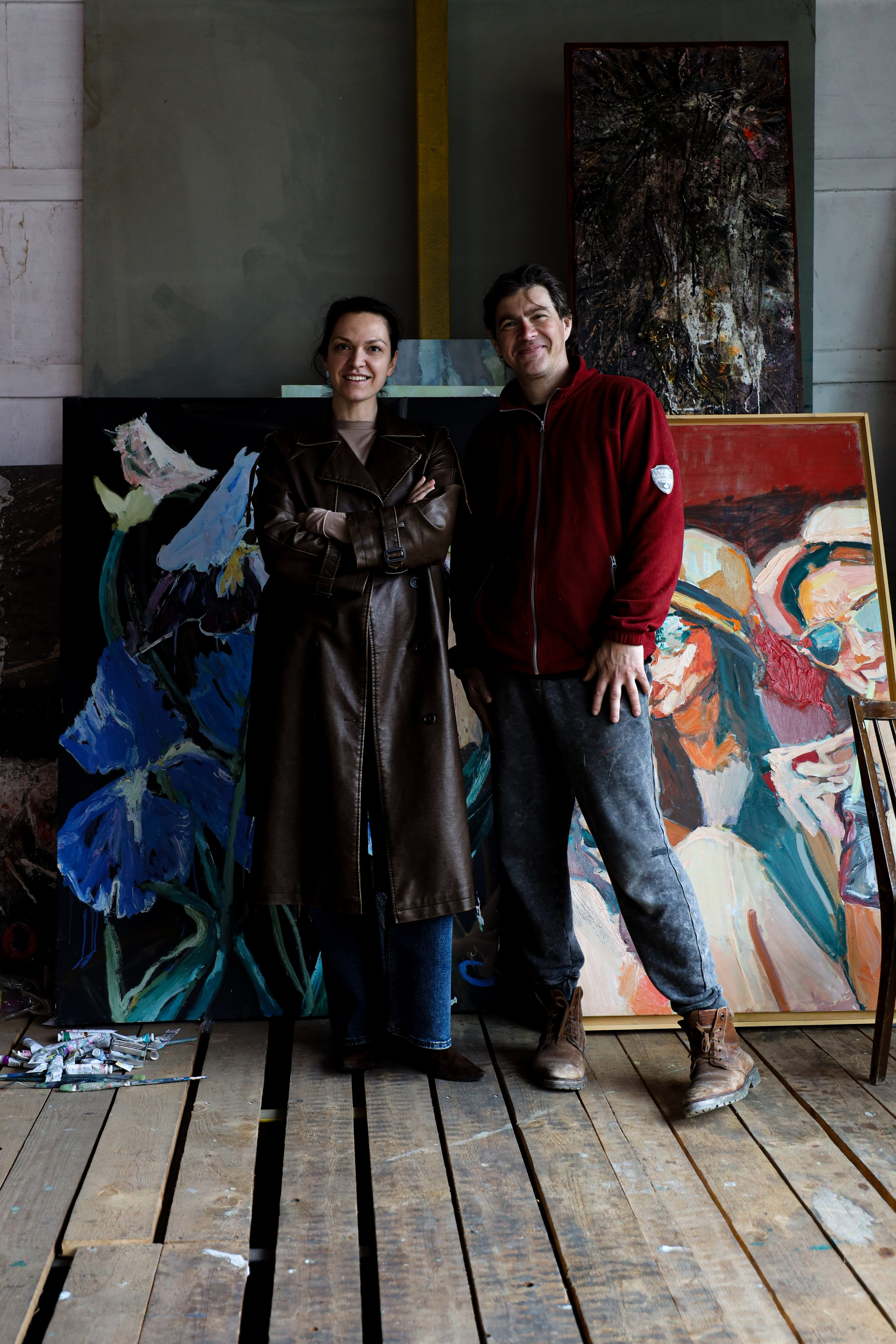 Художники Ренат Рамазанов и Александра Сырбу. Дженбаз Павел — фотограф в Ялте