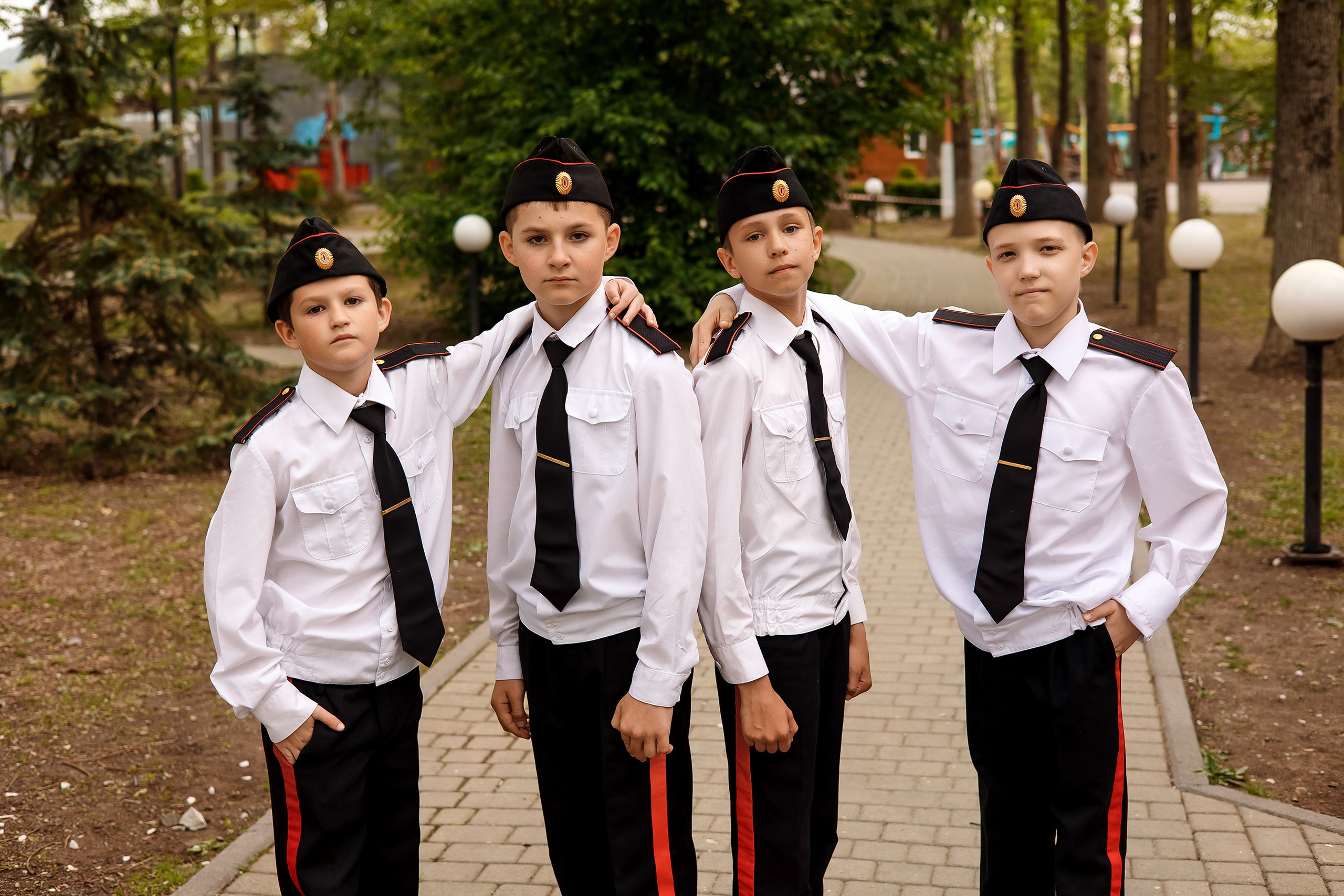 4 класс Кадеты. Фотограф Любовь Корниенко, Примоский край