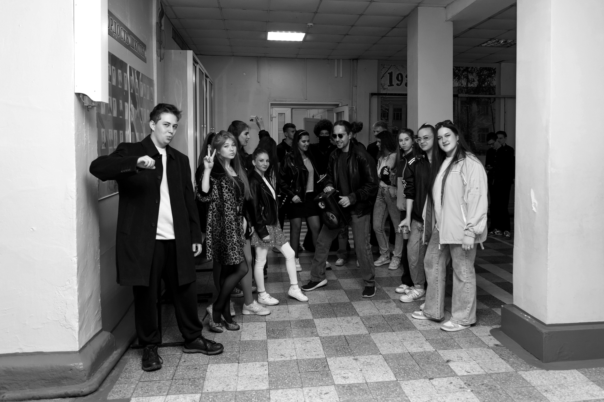 11 класс день не послушания в школе. Фотограф Любовь Корниенко, Примоский край