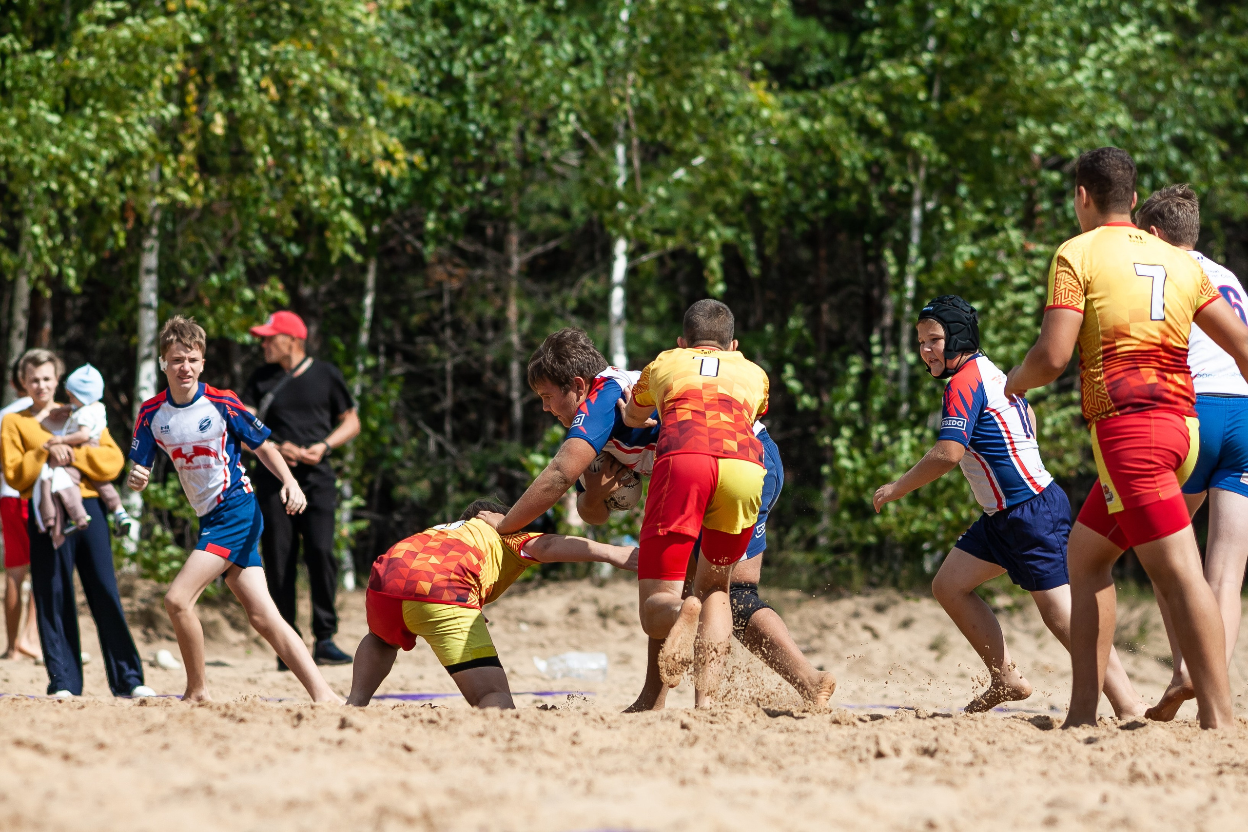 «Кубок «Молота» по пляжному Регби. Фотография