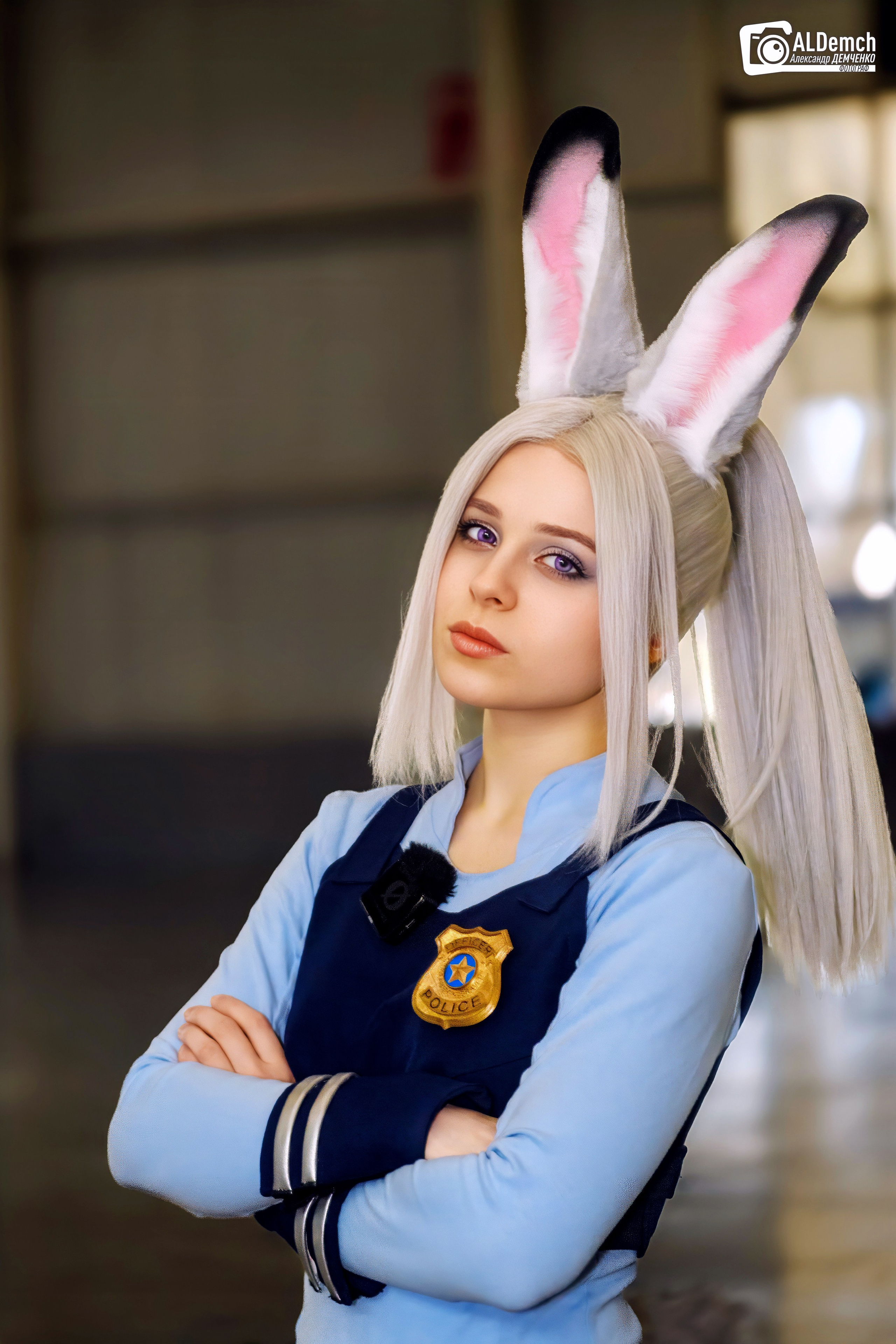 Джуди Хопс из Зверополиса косплей фотосессия