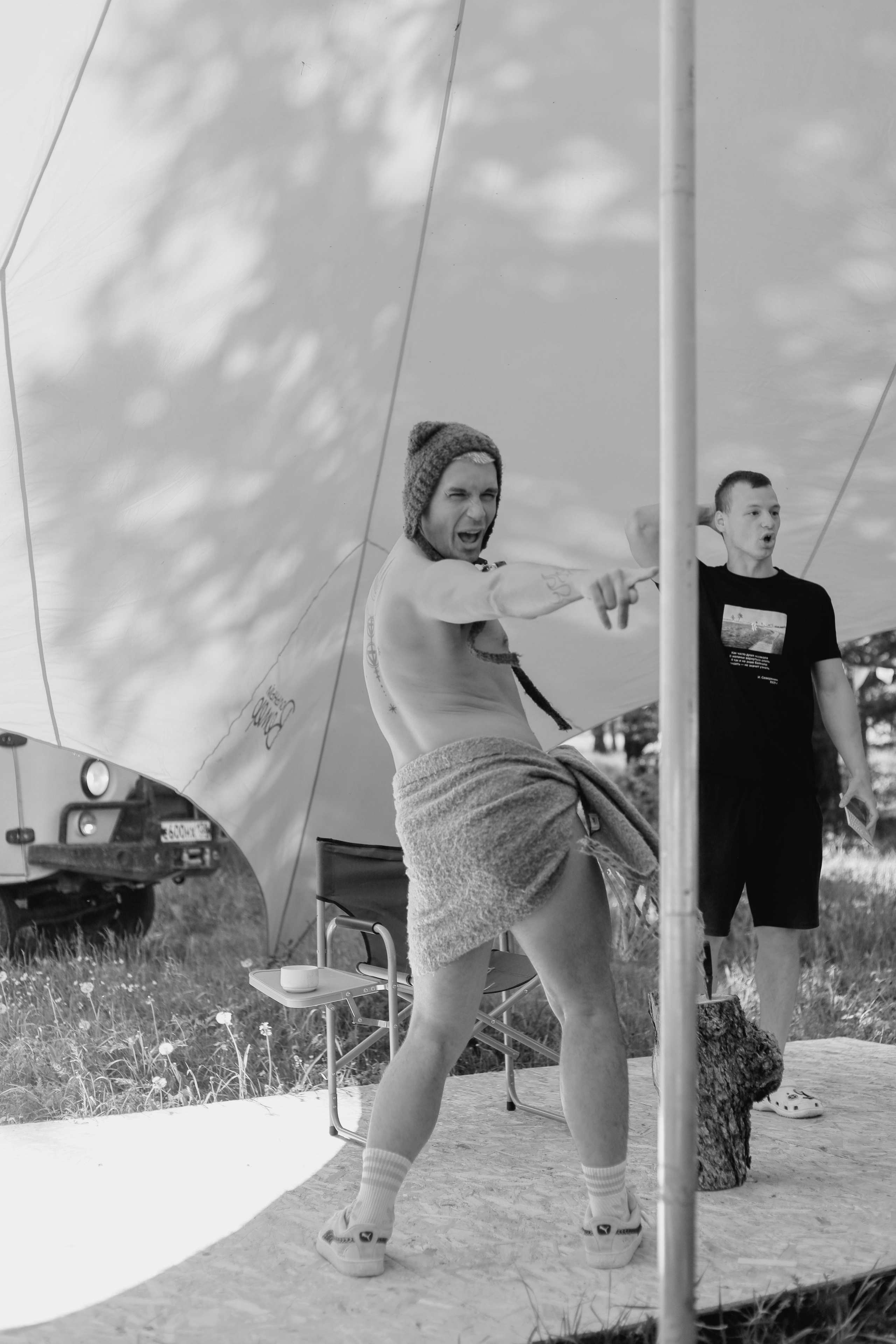 Лето 2024 / палатки. 1642 — первый лагерь для взрослых на Байкале