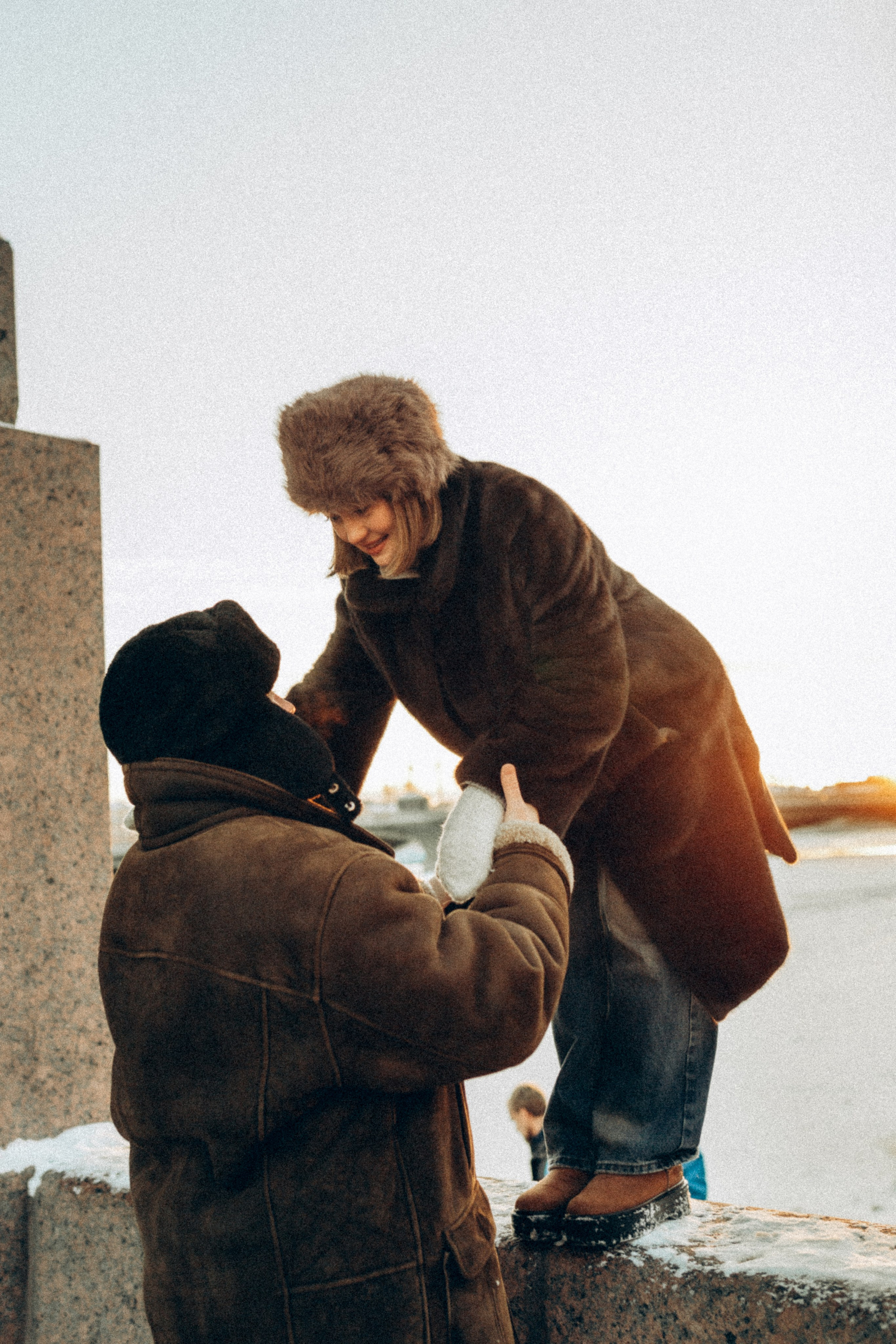 LoveStory зимняя. Фотограф Санкт-Петербург Князева Елизавета