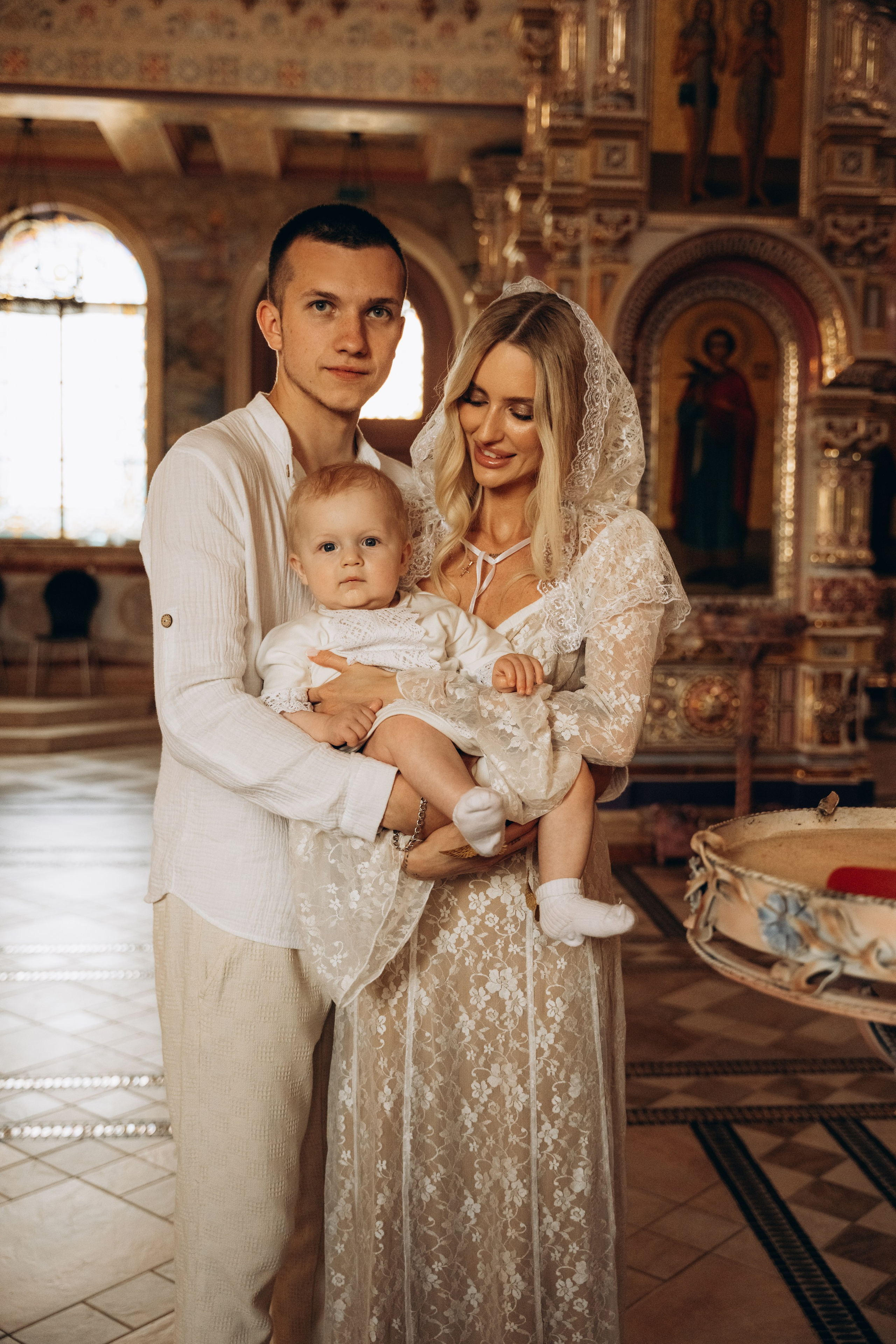 Крещение Тёмы. Фотограф Мария Миллс | Минск