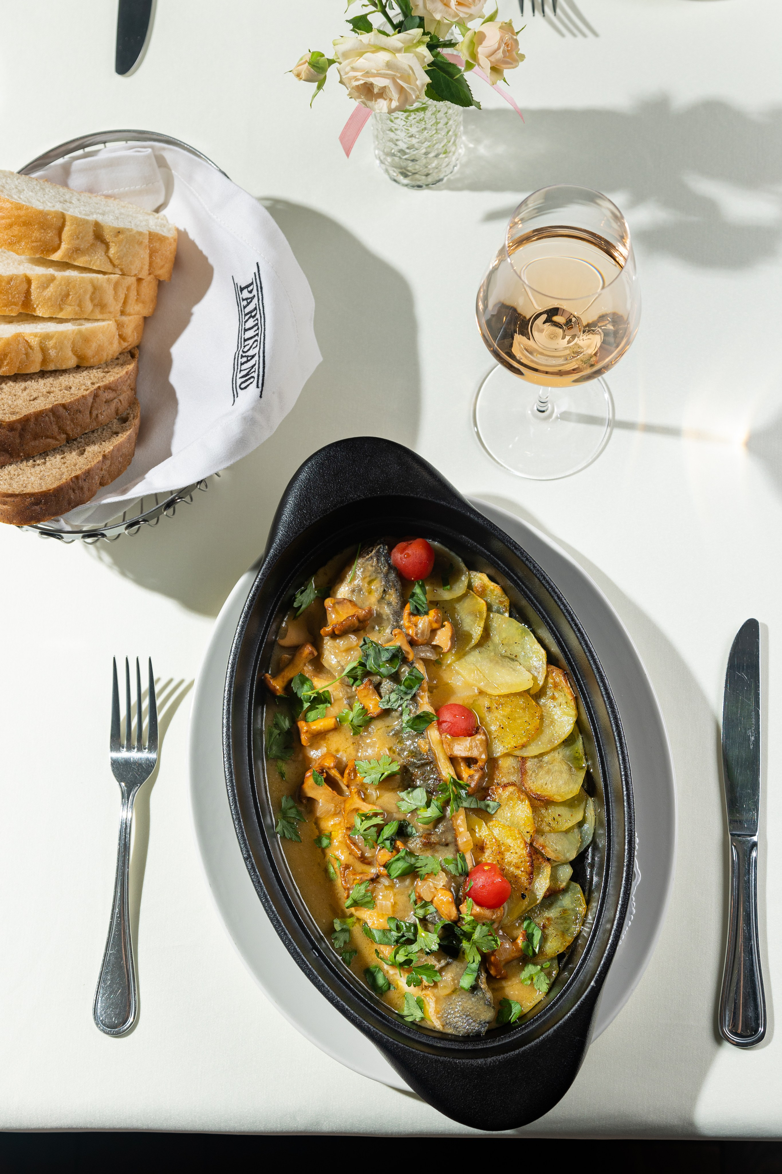 Ресторан «Партизано», контент для соцсетей. Ольга Панкова предметный и фуд-фотограф в Краснодаре