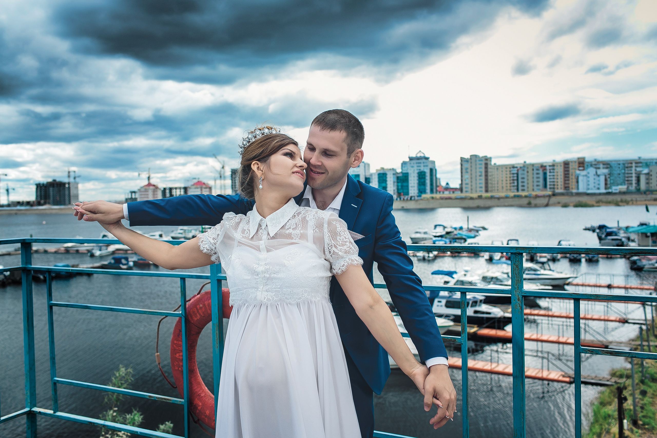 Летнее свадебное фото. Фотограф Надежда Куин, Якутск