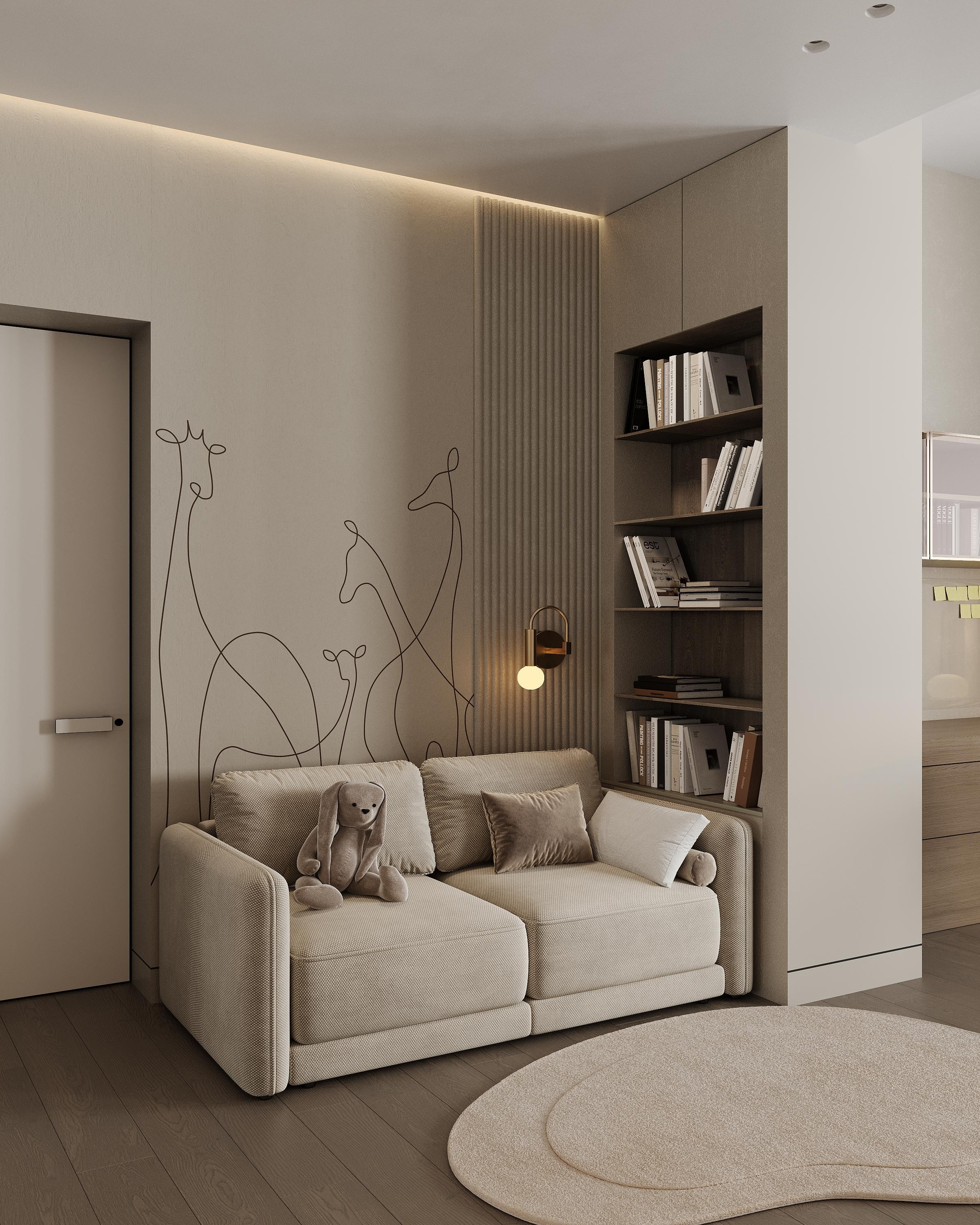 Детская девочки. Дизайнер интерьера Еремина Юлия