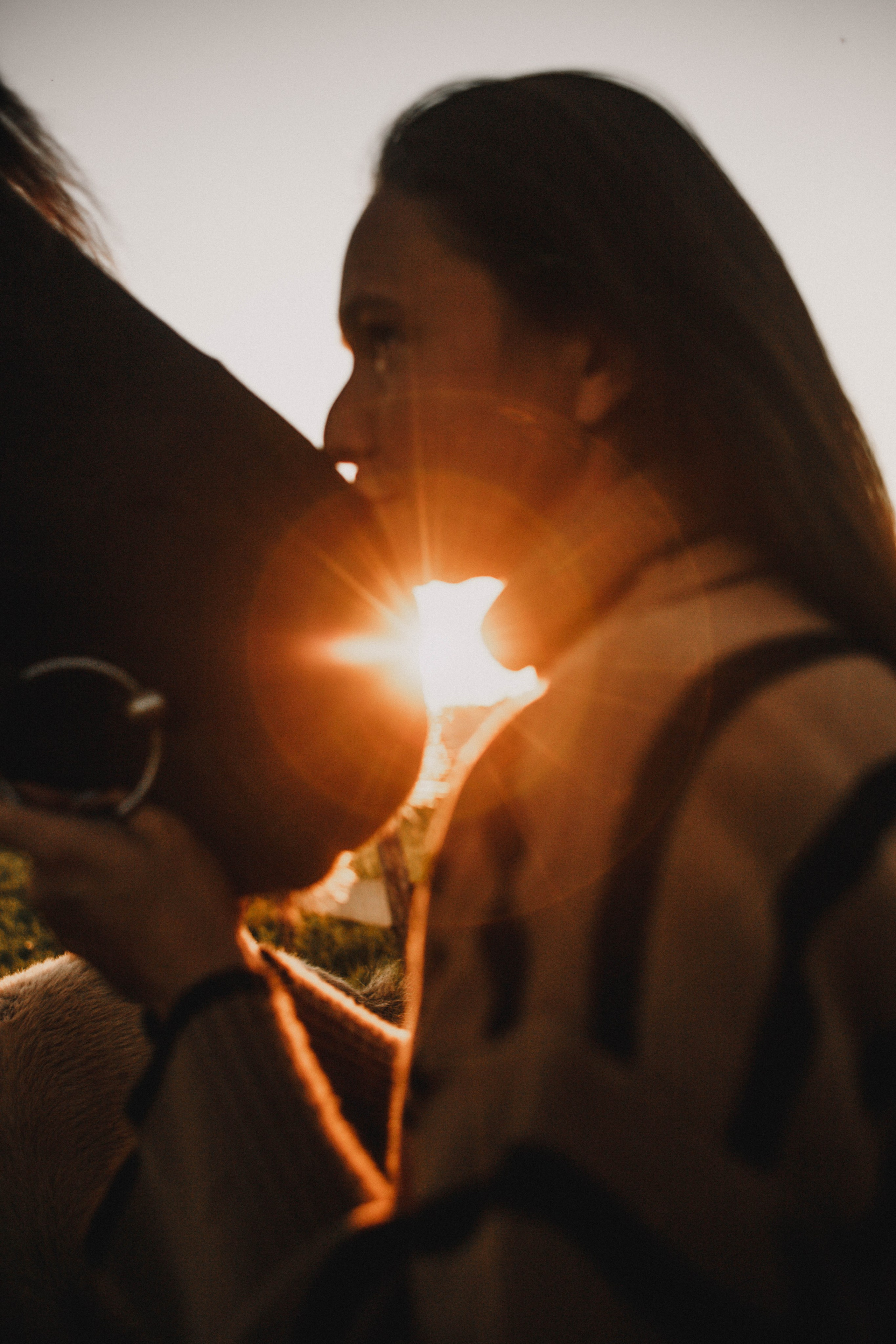 Варвара. Лошади. Закат. Фотограф в Нижнем Новгороде