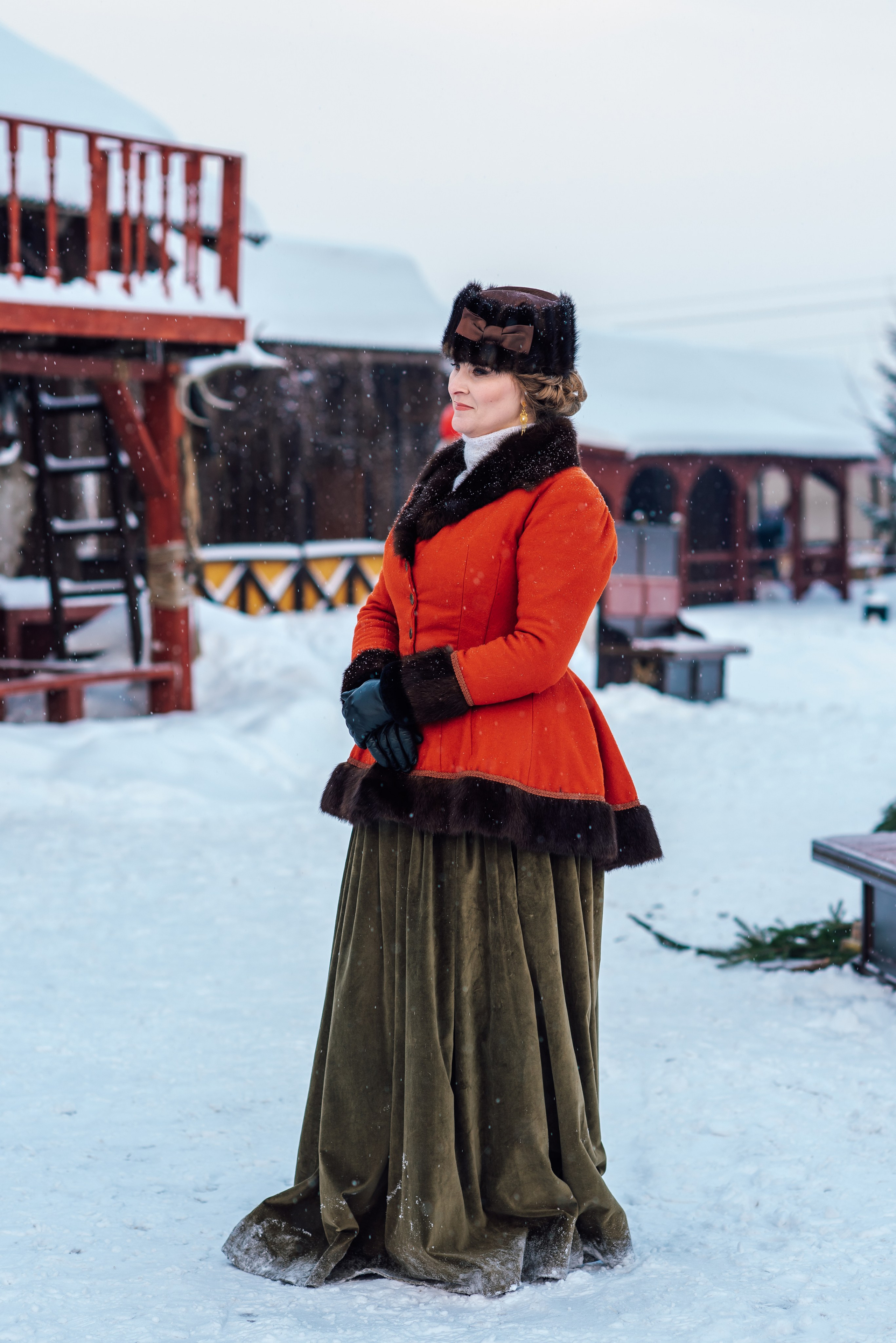 Зимняя парфорсная охота. Фотограф Диана Вальтер