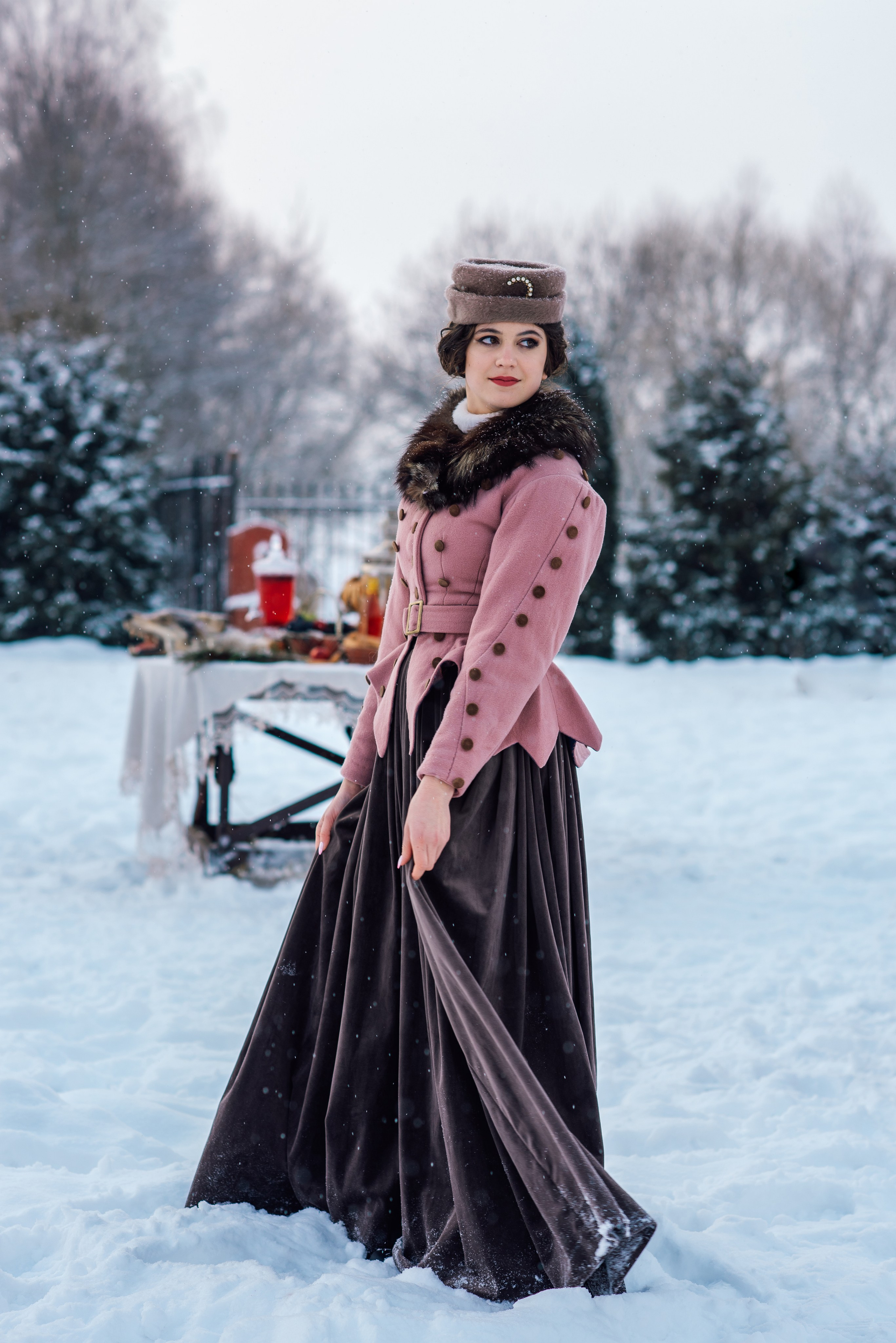 Зимняя парфорсная охота. Фотограф Диана Вальтер