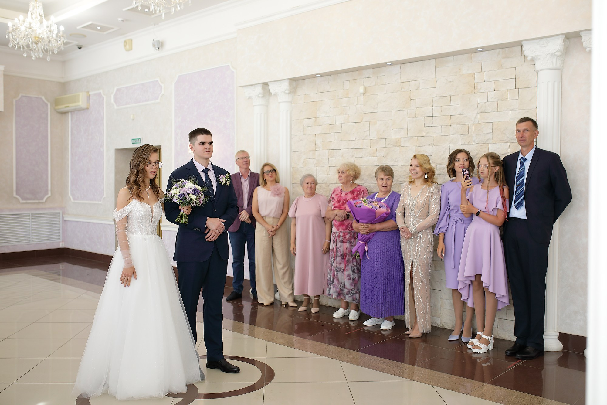 свадебная фотосессия в Загсе