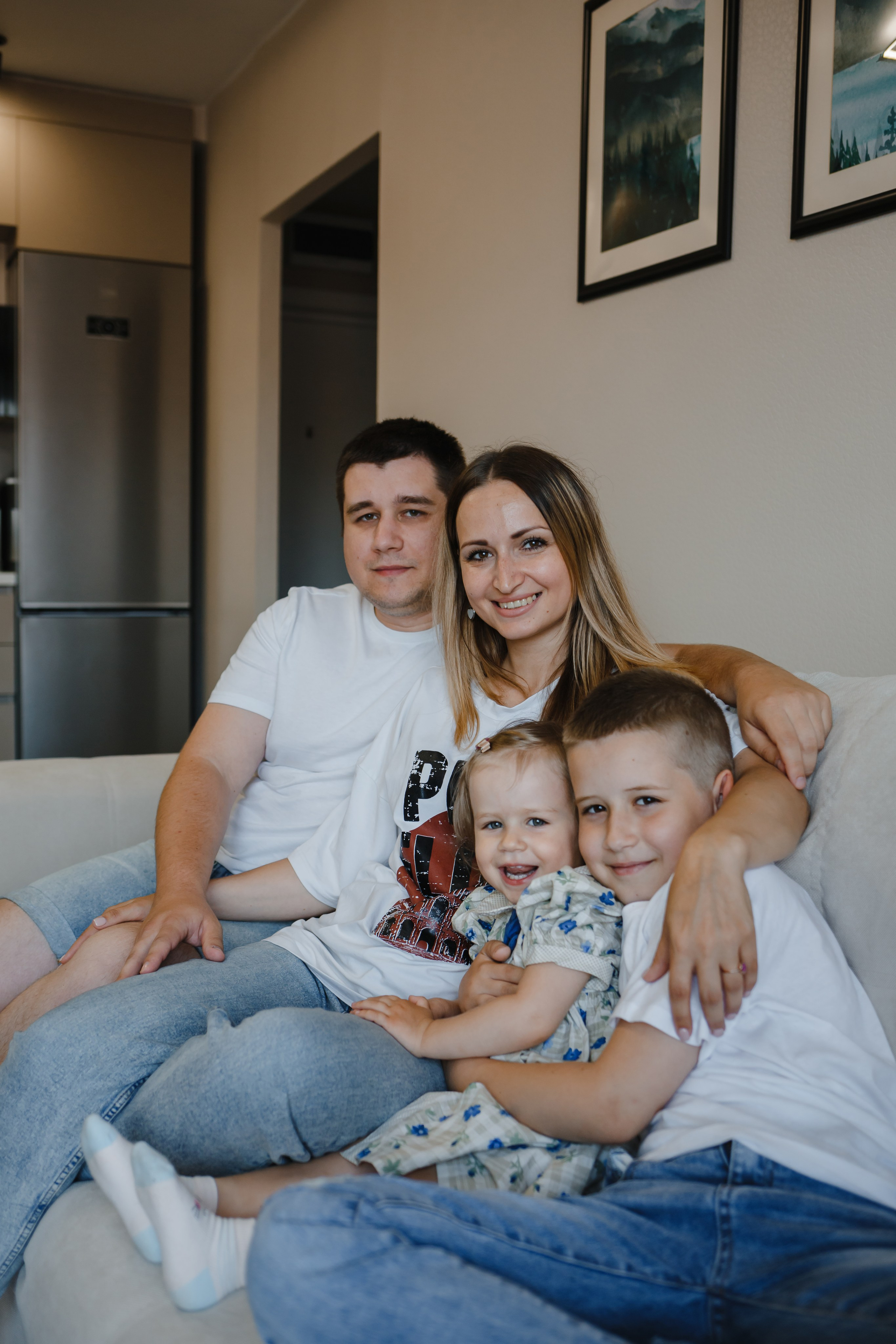 Валерия и ее семья. Семейный фотограф Николаева Ольга