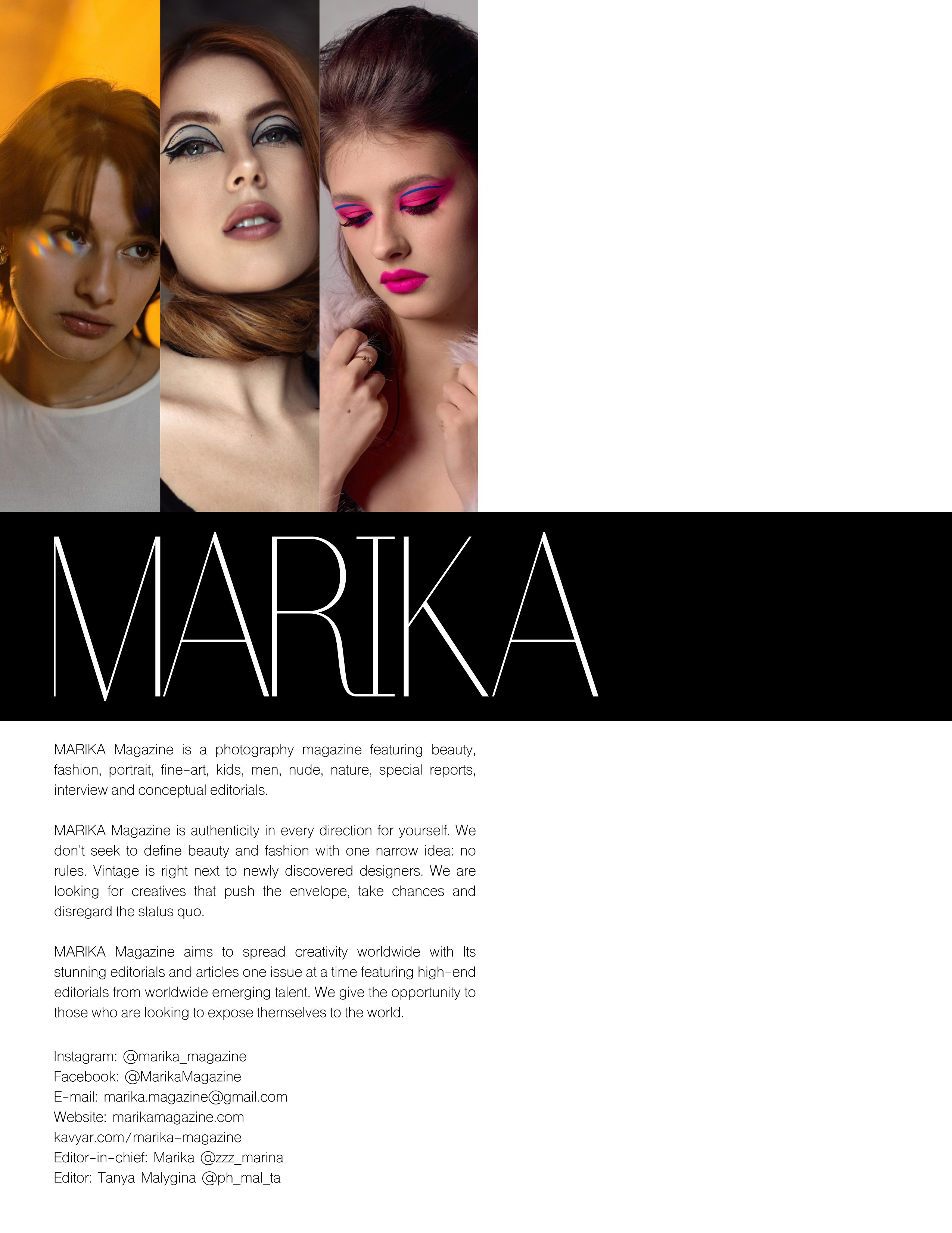 Marika. Фотограф СПб — Александра Венцова | портрет и контент-фото