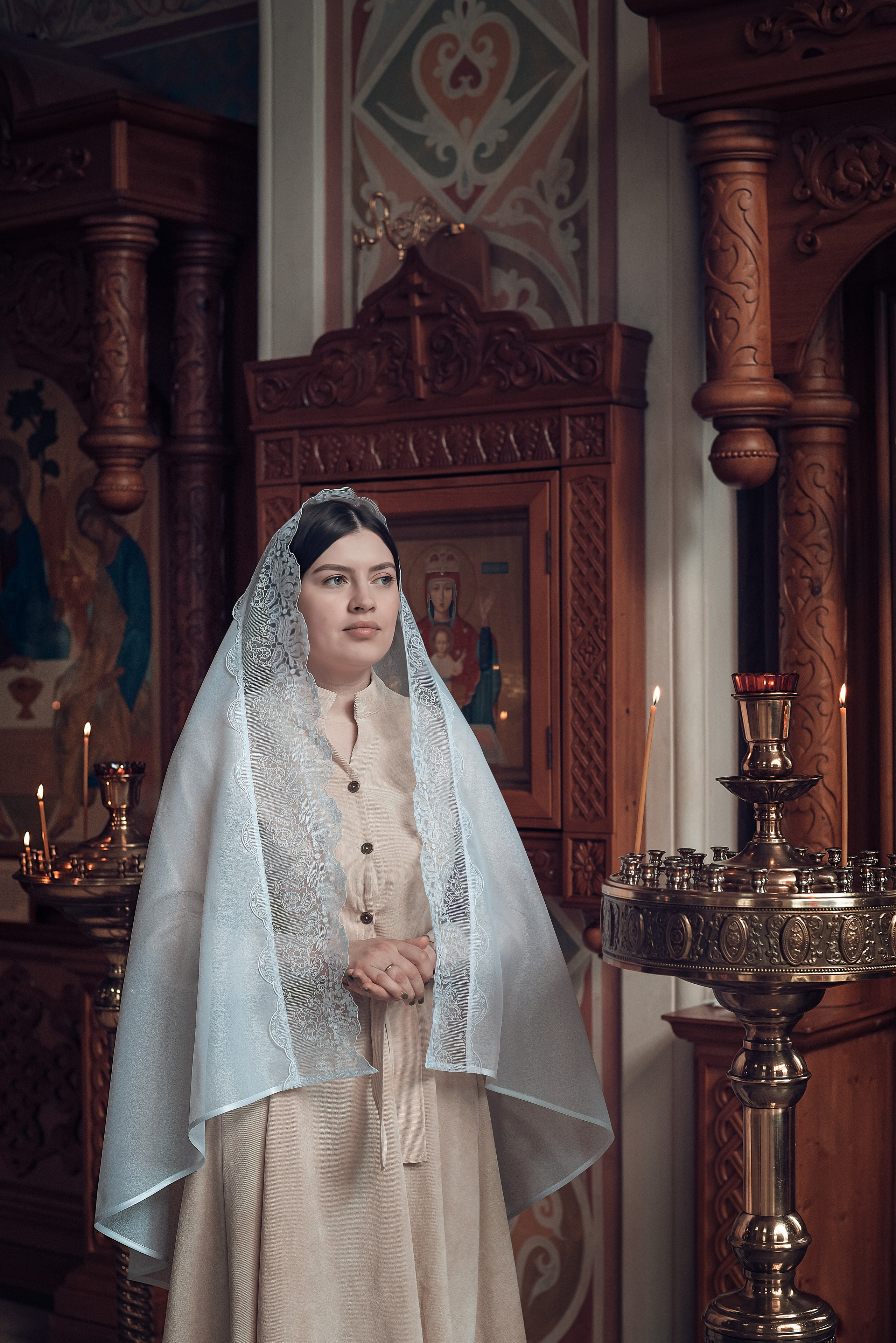 Крещение Ярослава в Храме Иоанна Предтечи. Фотографы крещения/венчания  Красноярск Татьяна и Вячеслав Переваловы