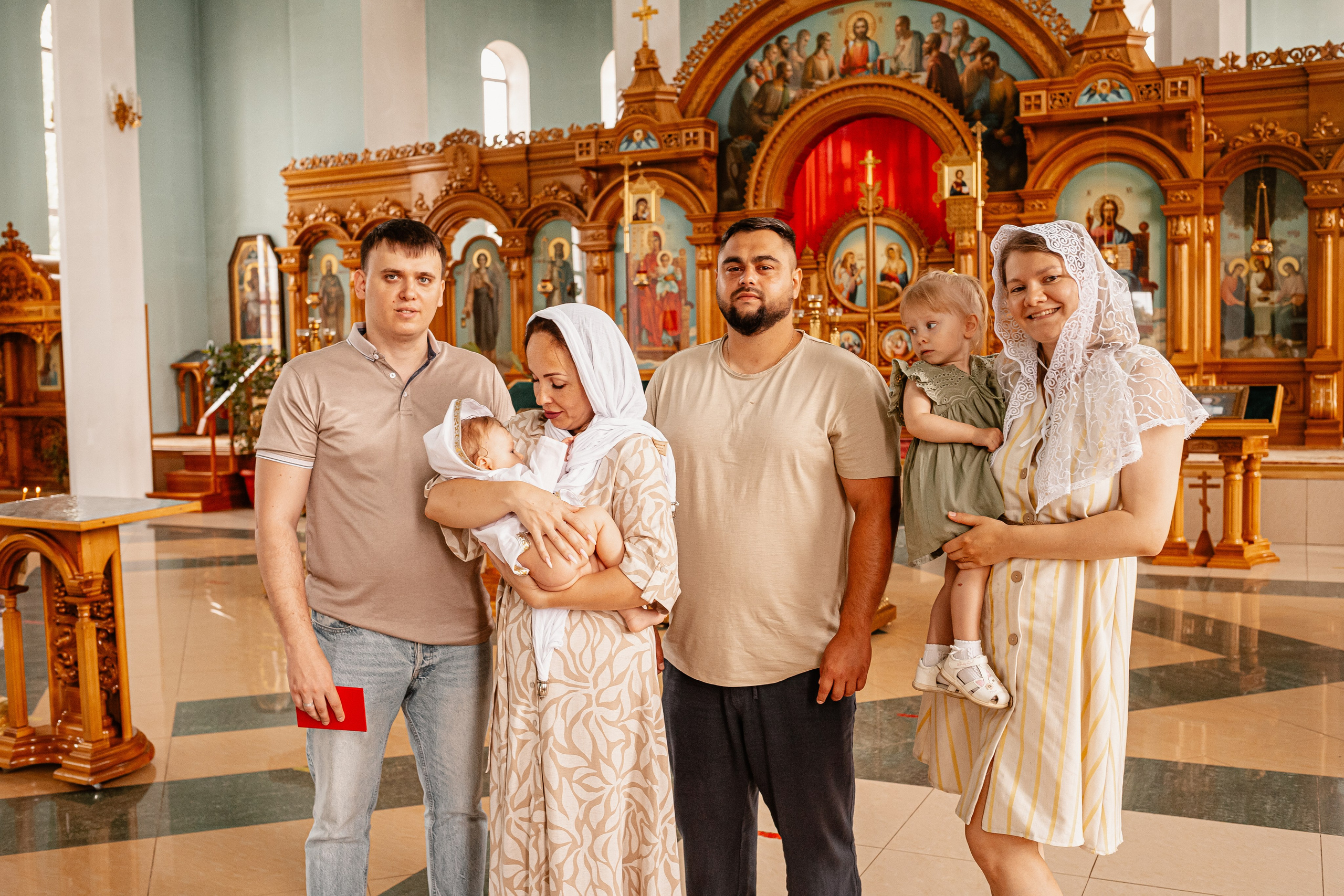 Крещение в Кропоткине. Свадебный фотограф Кропоткин Краснодар