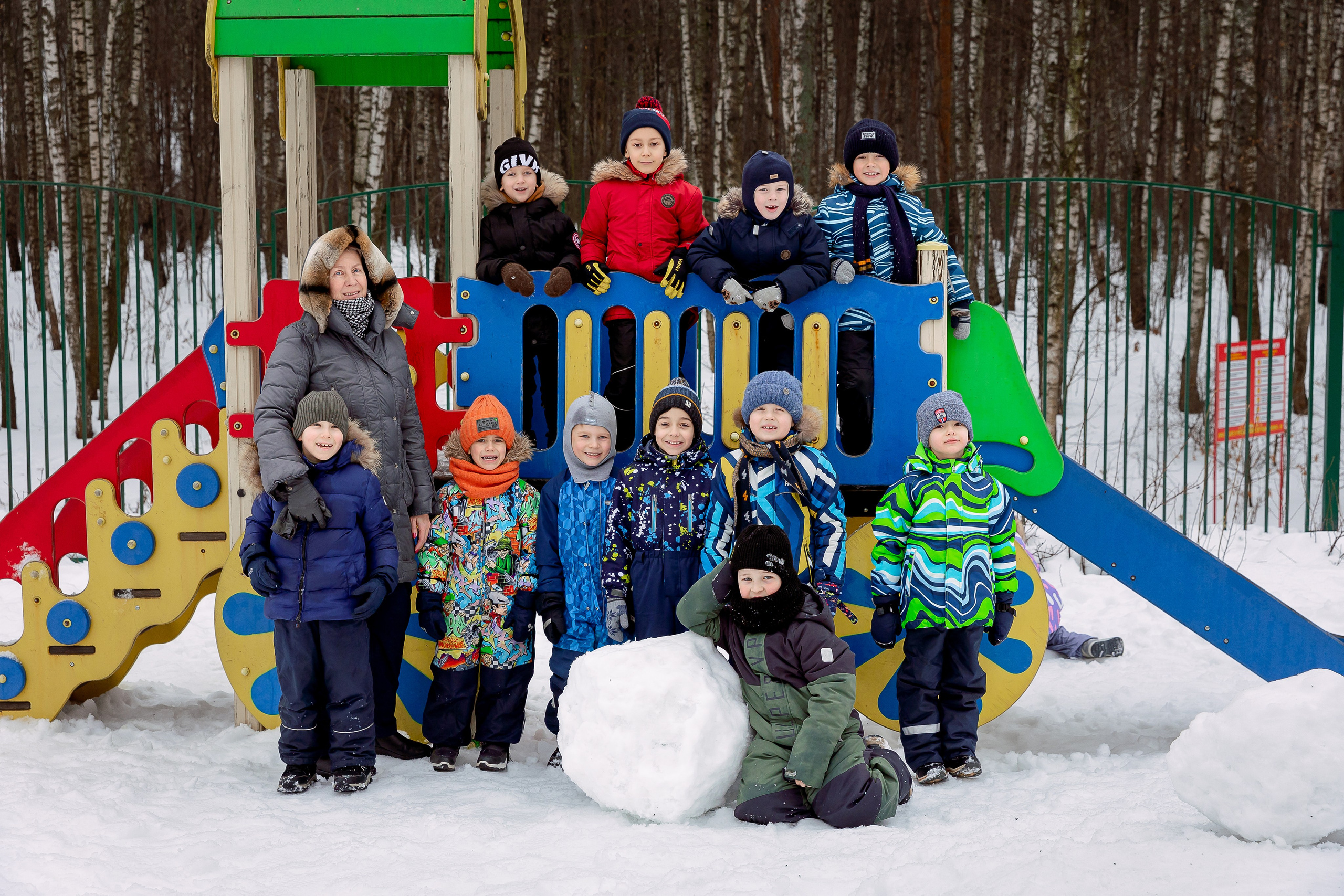 День в саду. Семейный и детский фотограф Комина Елена, Власиха, Одинцово