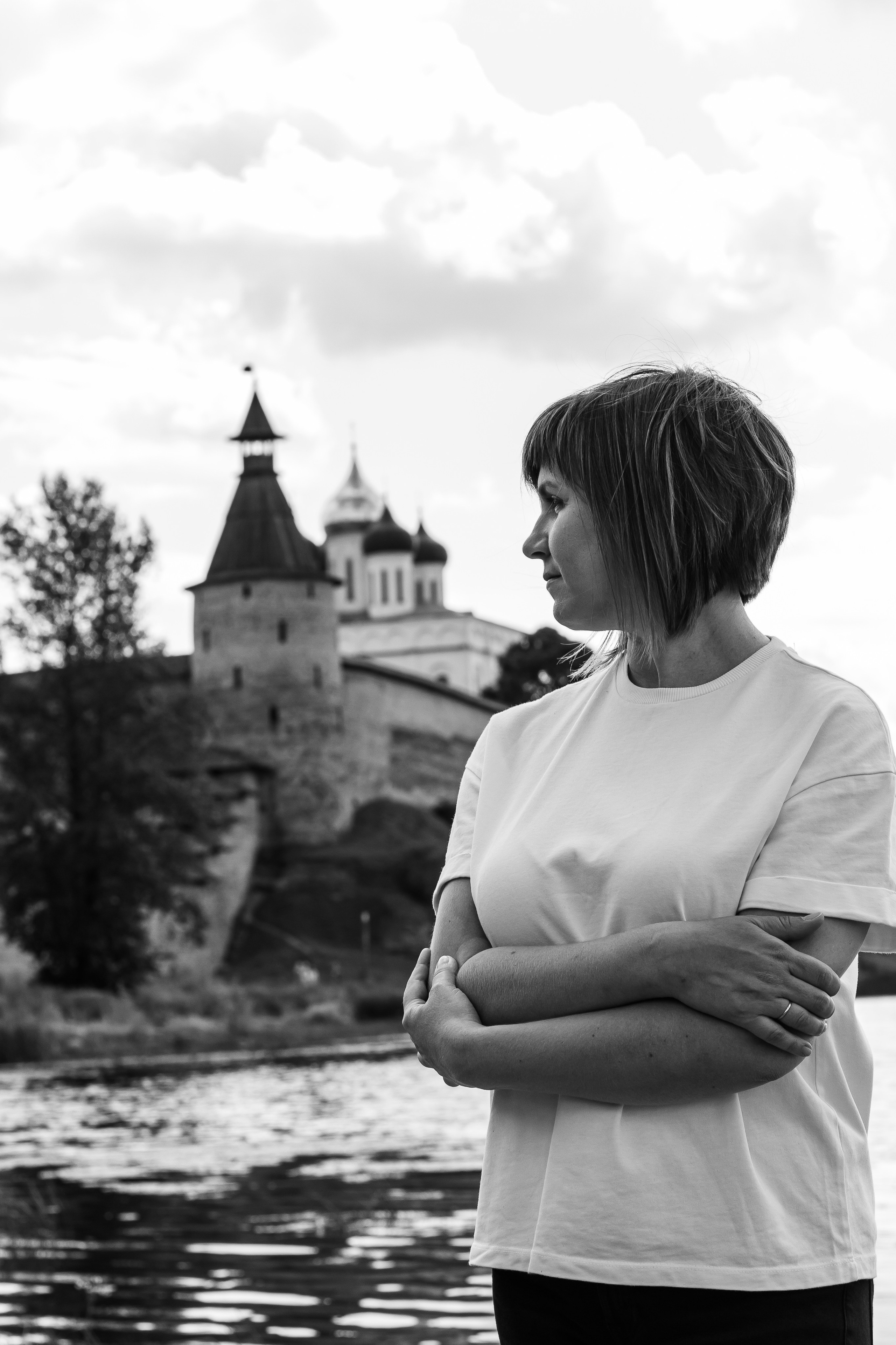 Семейная прогулка по Пскову. Фотограф Елена Зиновьева