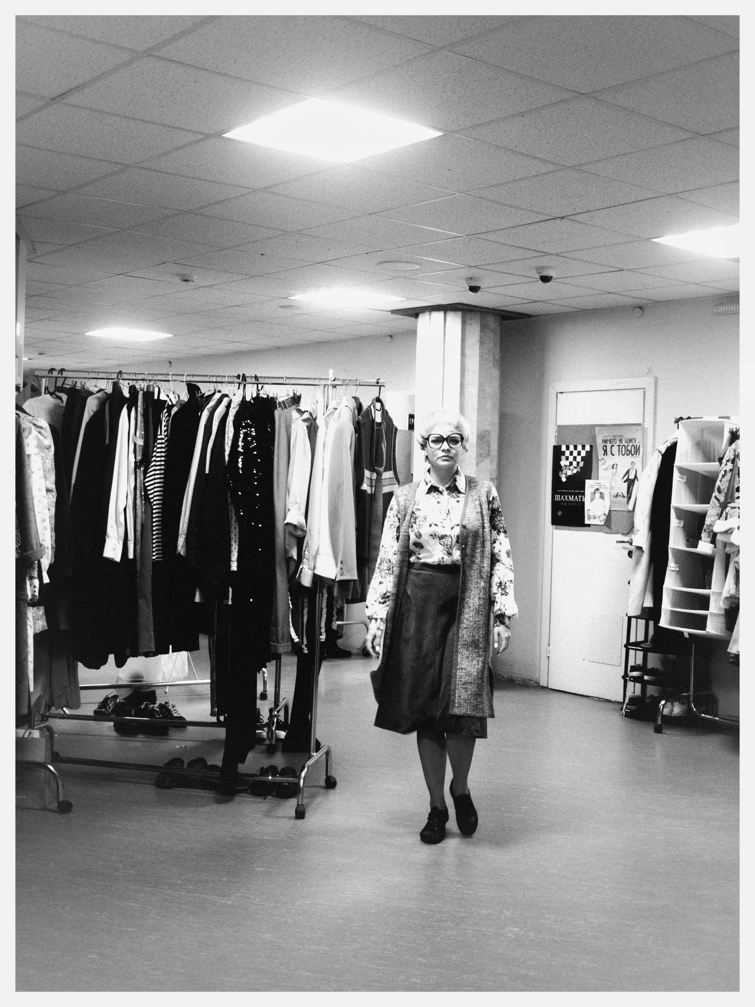 Theatre backstages. Portrait and backstage photographer Nina Crane