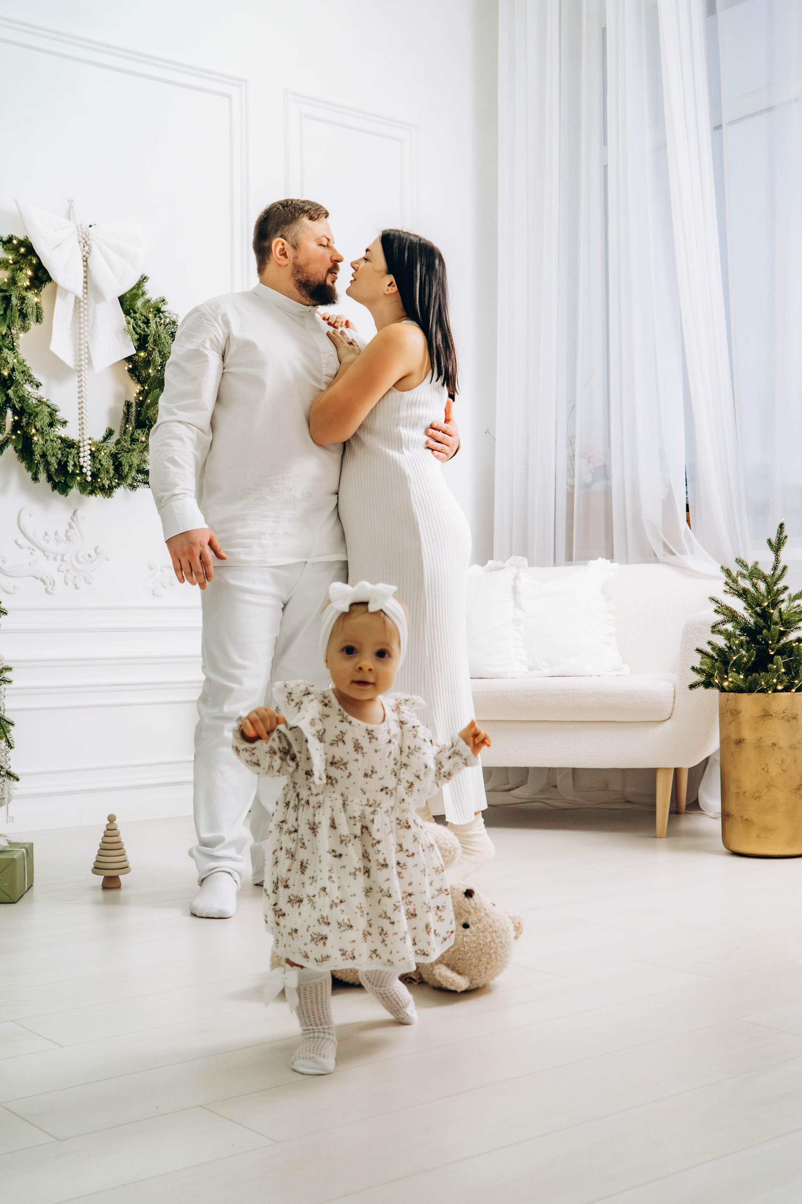 Съемка на годик малышки. Студия «LuLu». Фотограф Москва Валерия Веденина