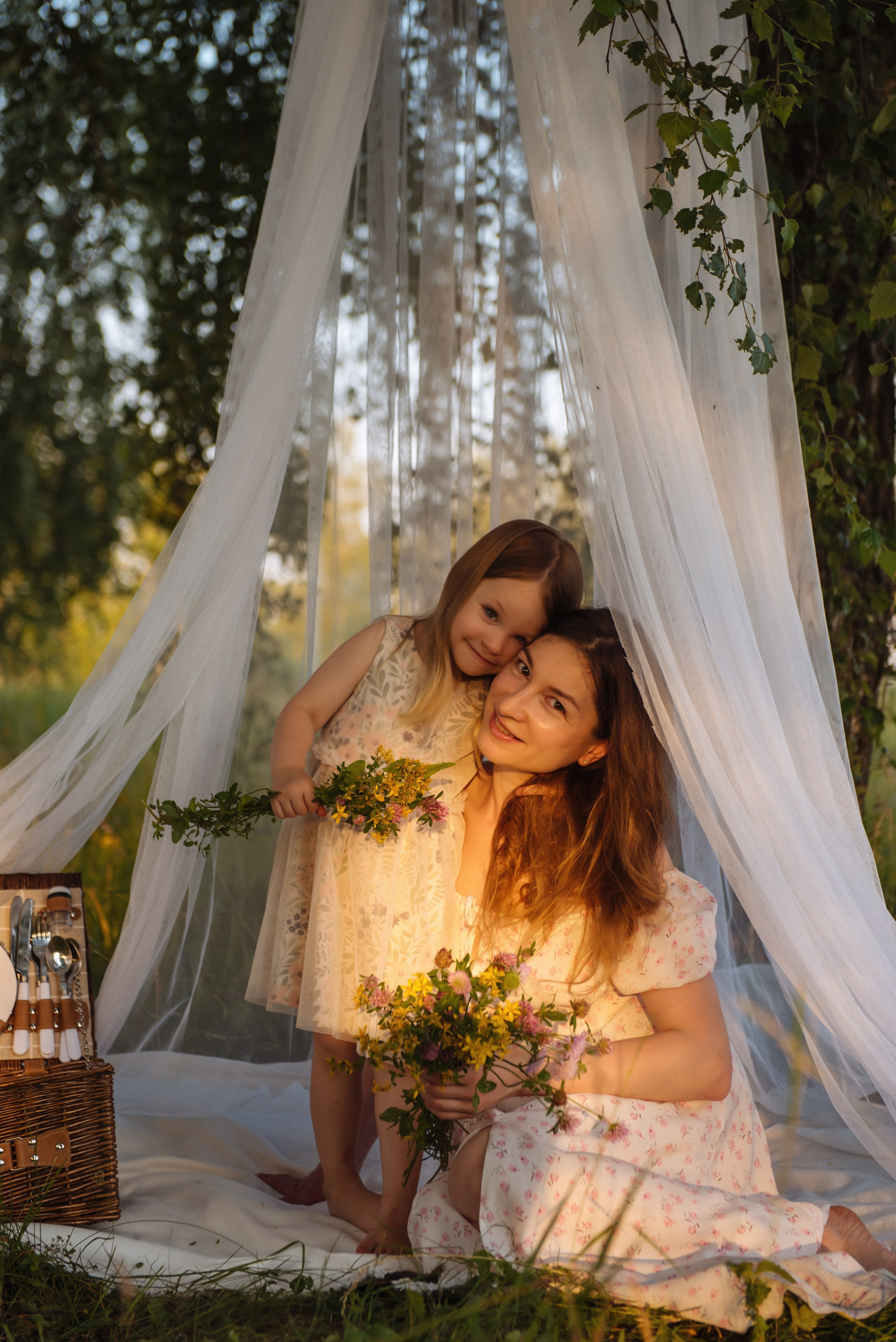 Летний вечер большой семьей. Свадебный, портретный, фотограф беременности в Нижнем Новгороде Алина Зиновьева