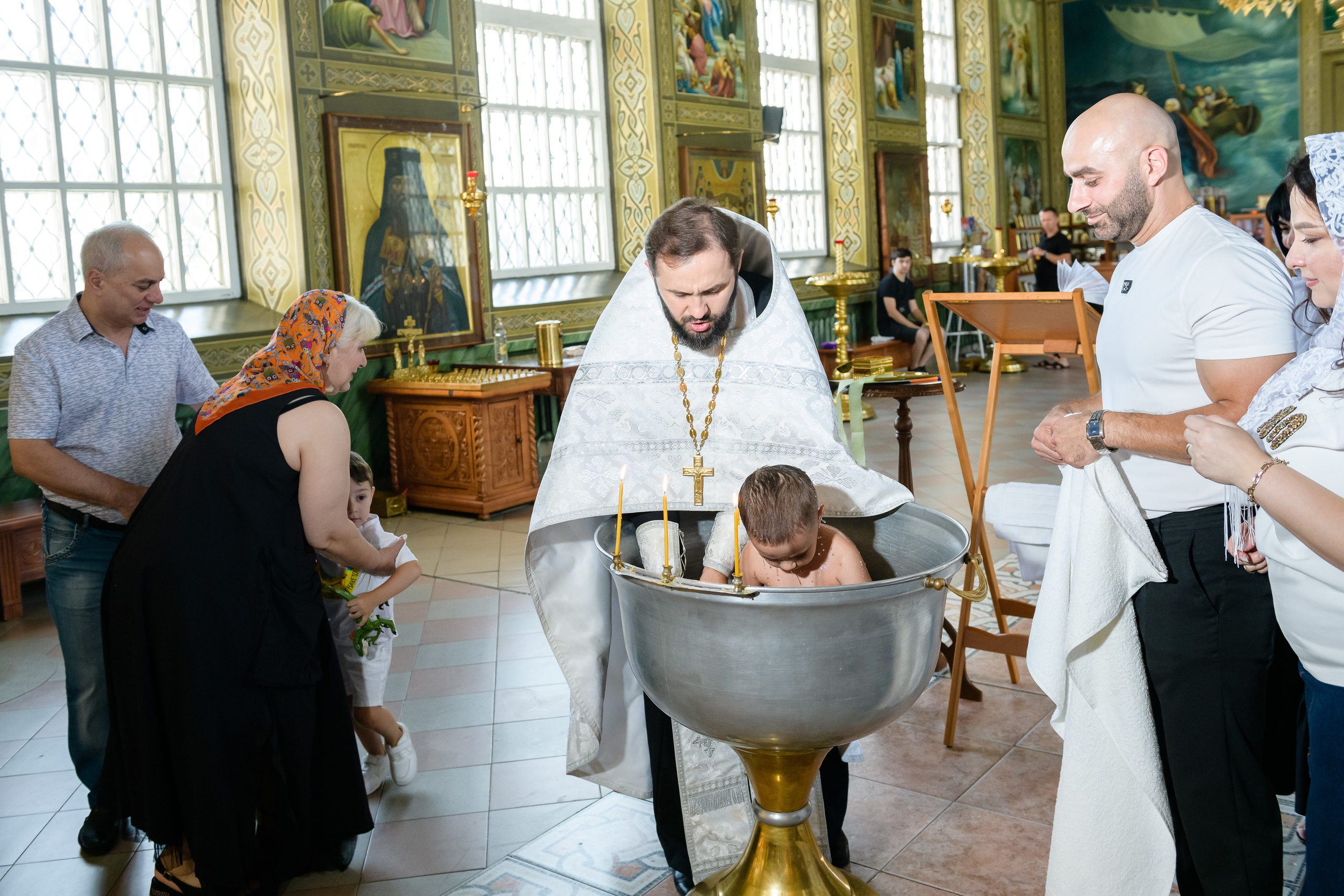 Крещение Вячеслава. Фотограф в Ростове-на-Дону Маркер Елена