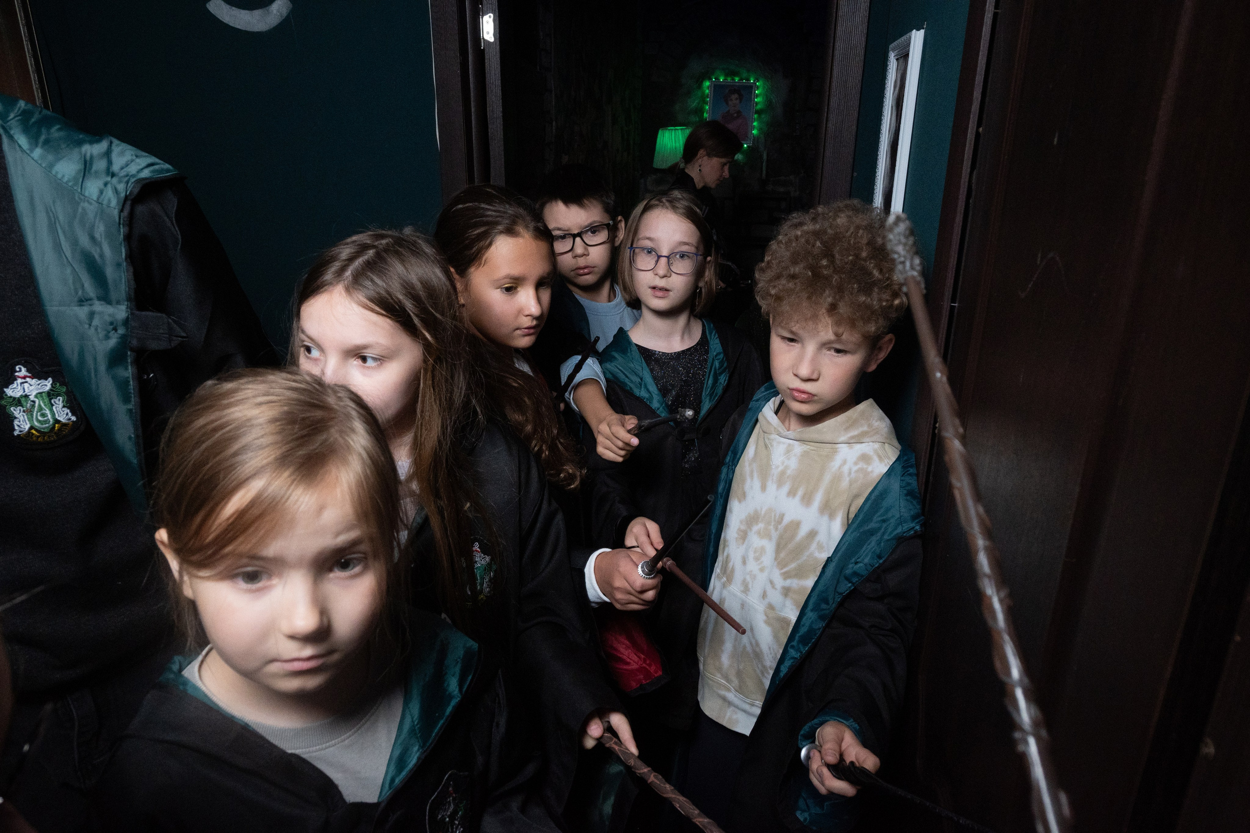 День рождения ребенка в «Подземелье Слизерин». Фотограф мероприятий в Москве