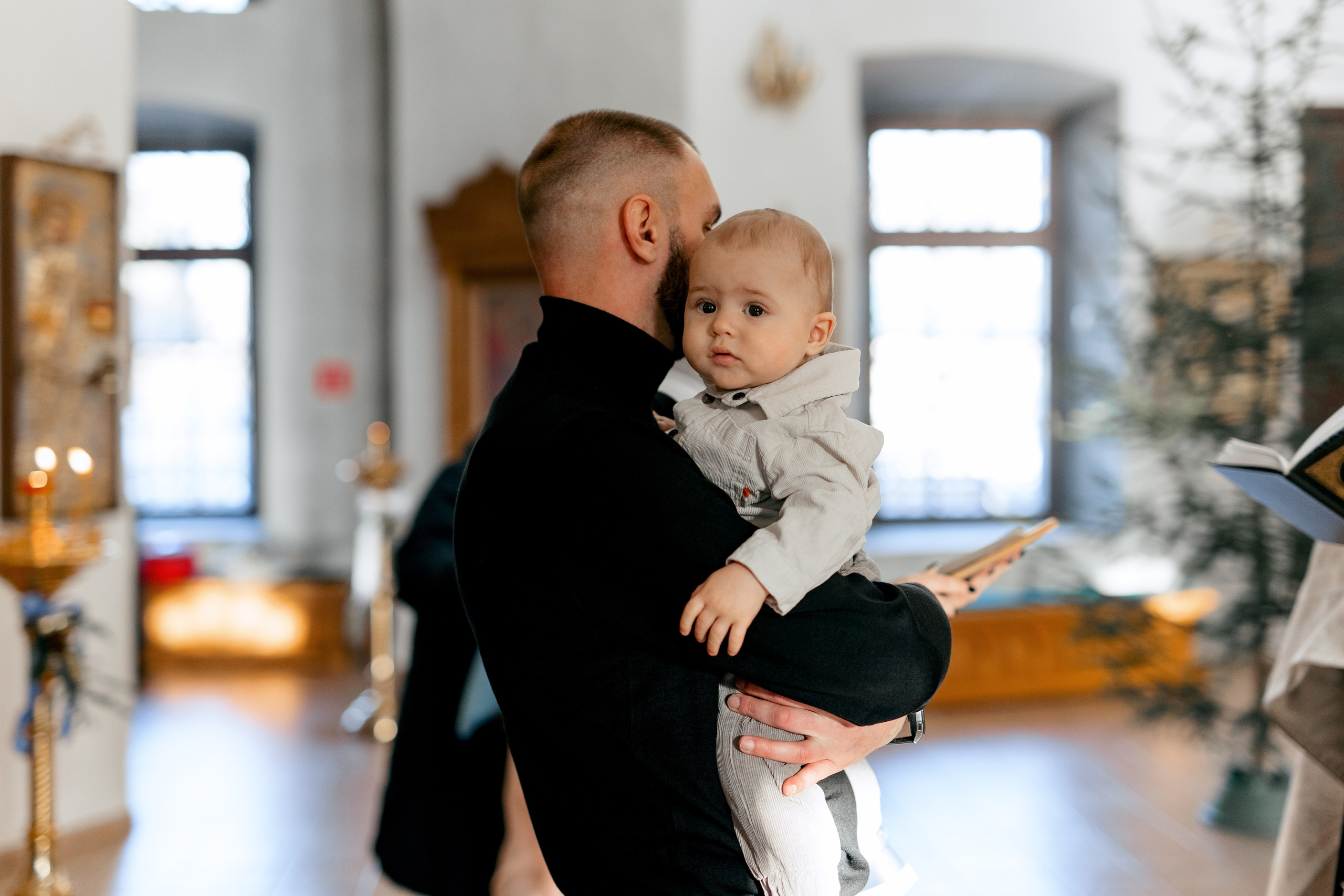 Крещение Тимофея. Свадебный и семейный фотограф в Туле и области Маша Костина