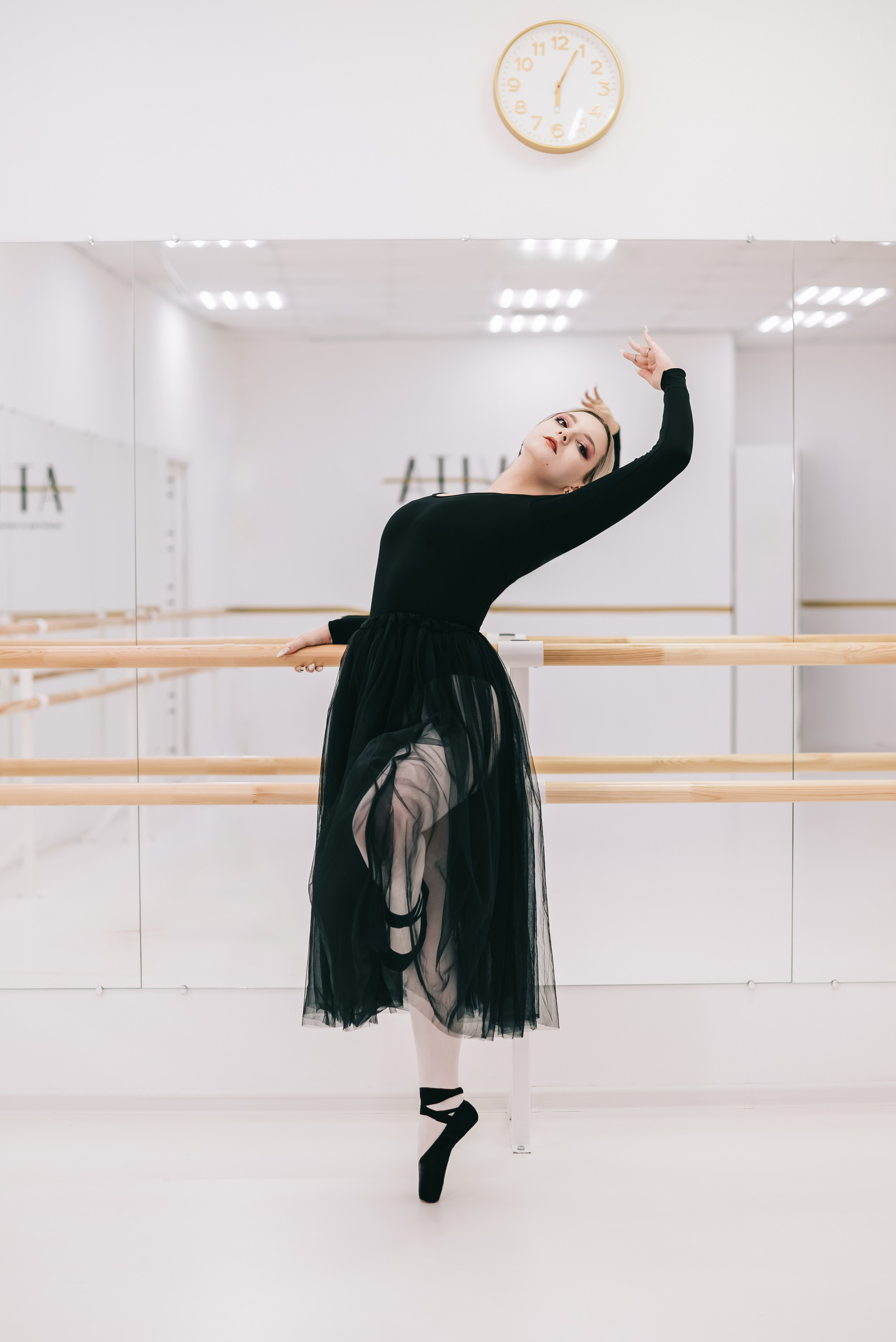 Фотосессия для балетной студии LEVITA