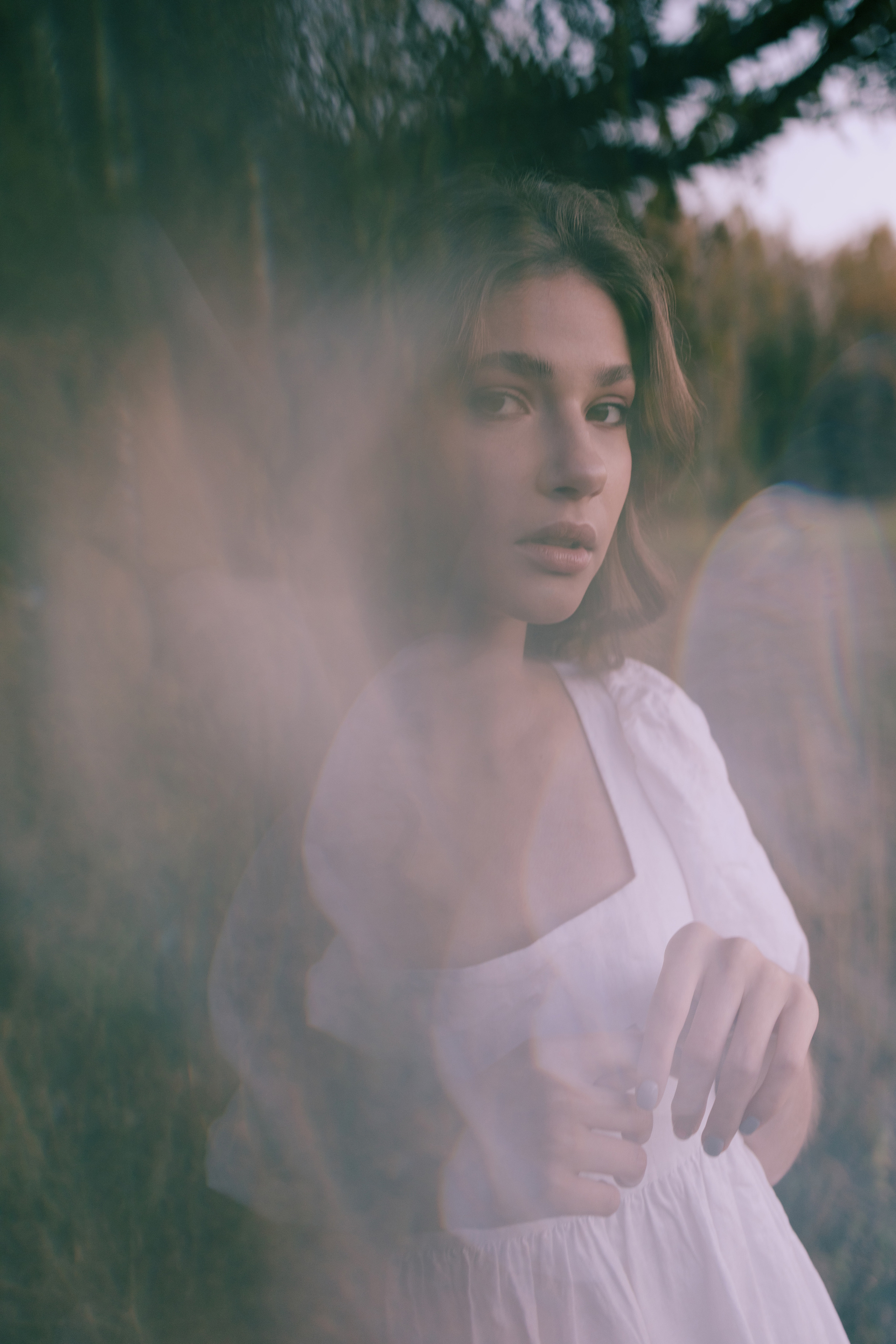 Розовый закат. Портретный фотограф