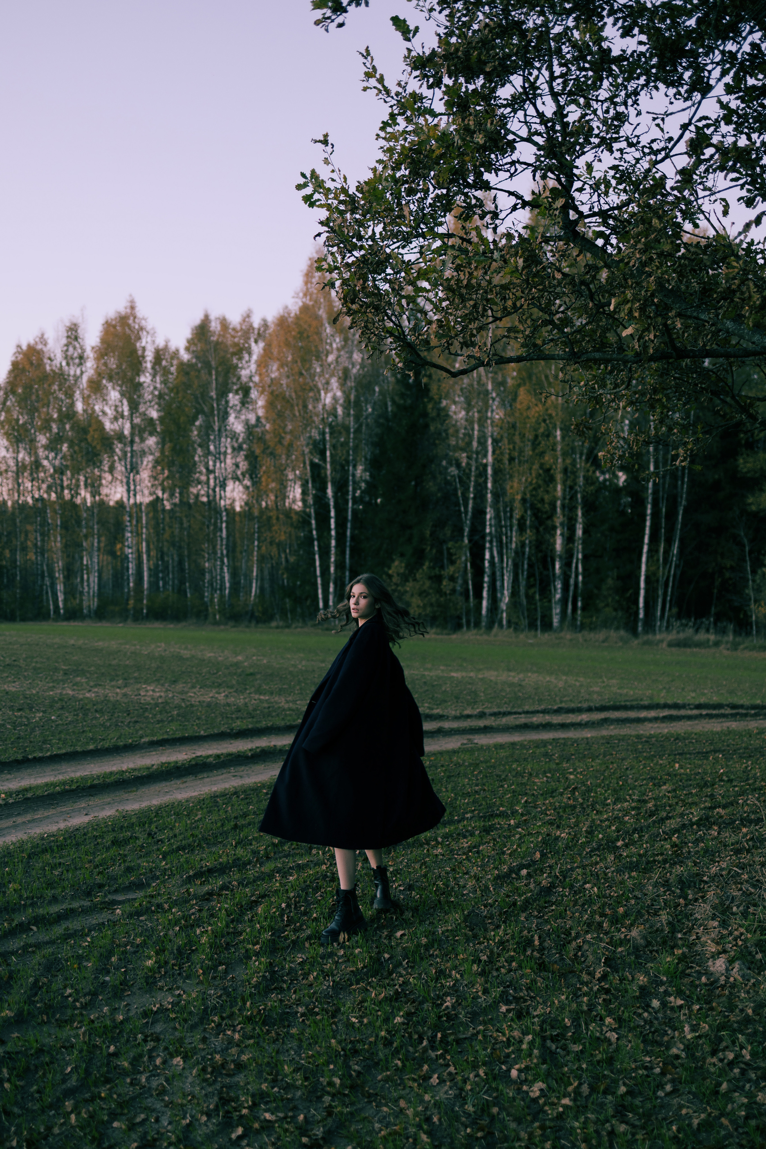 Розовый закат. Портретный фотограф