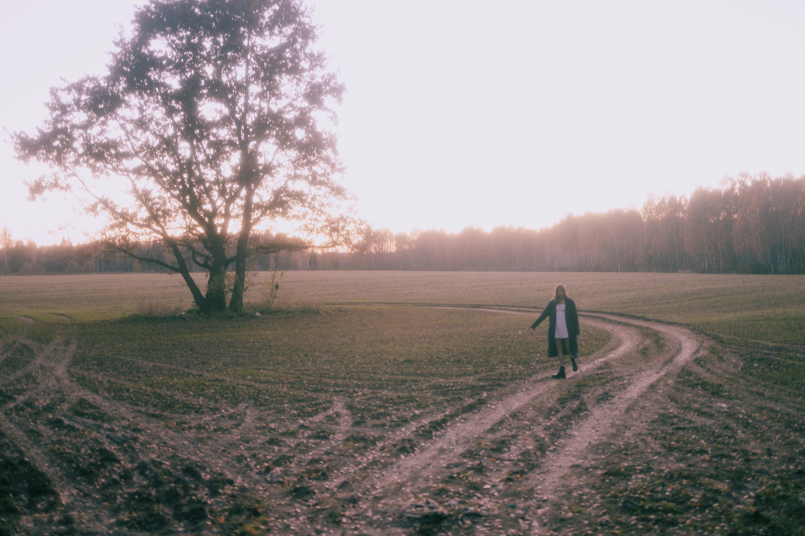 Розовый закат. Портретный фотограф