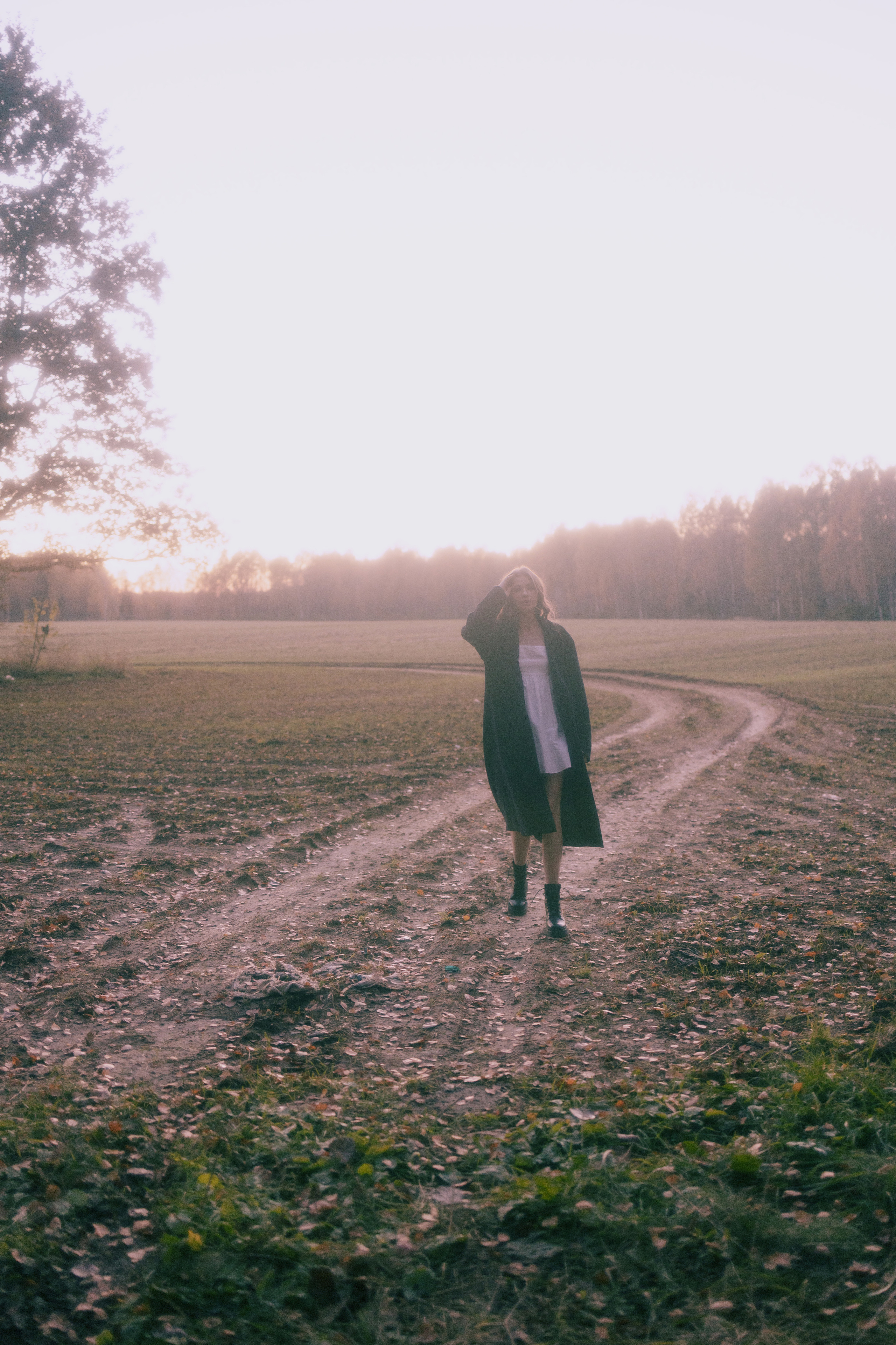 Розовый закат. Портретный фотограф