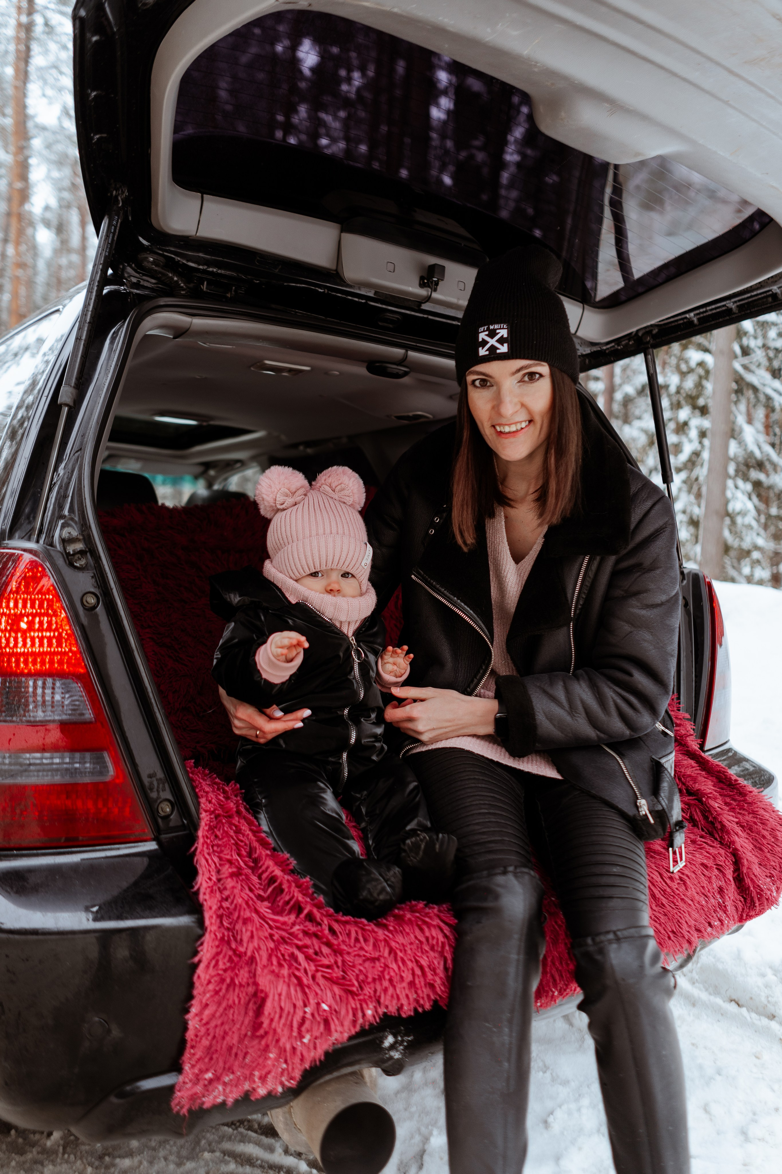 Семейная фотосессия Екатерины и малышки Даши в Калуге
